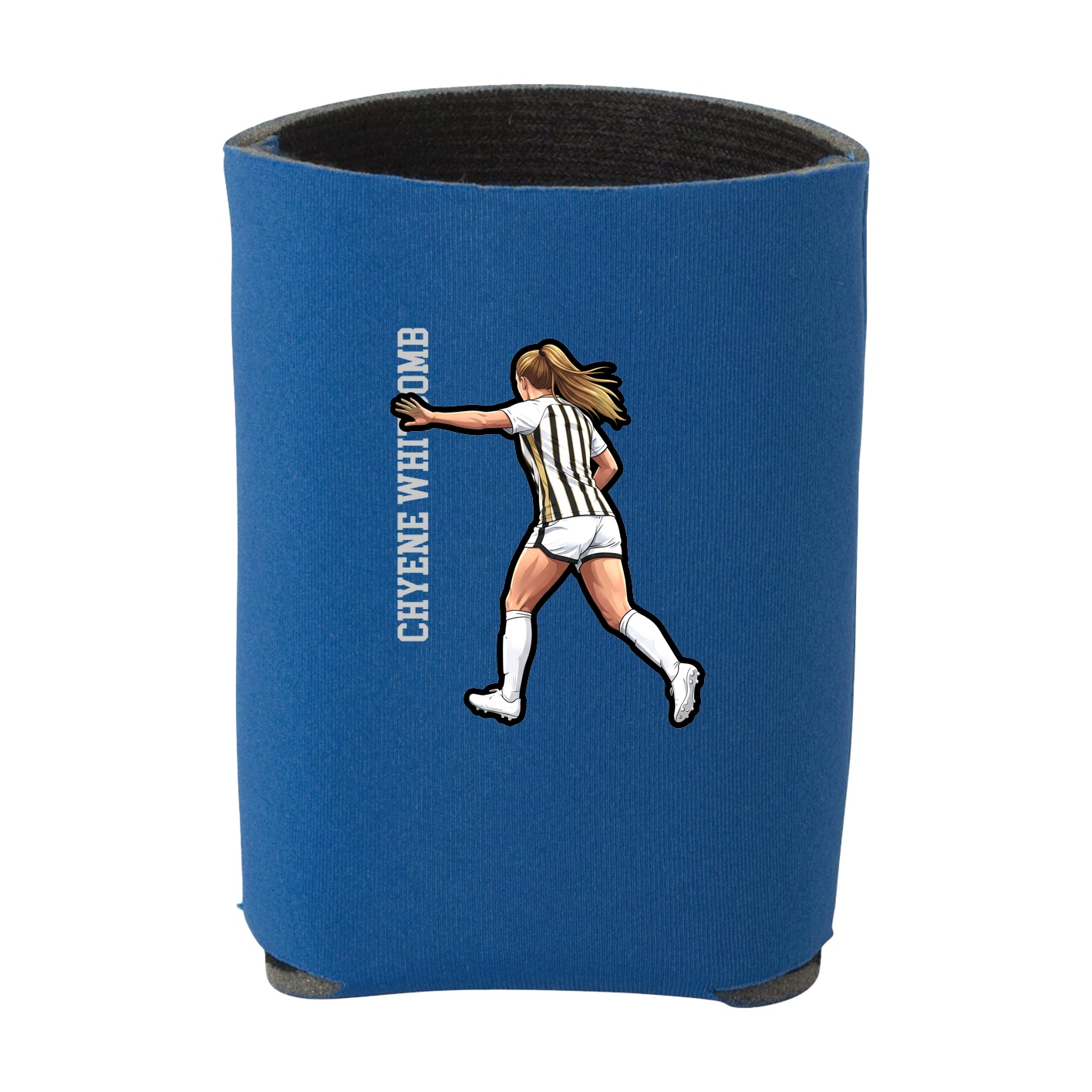 Can Holder — Name Vertical in Royal