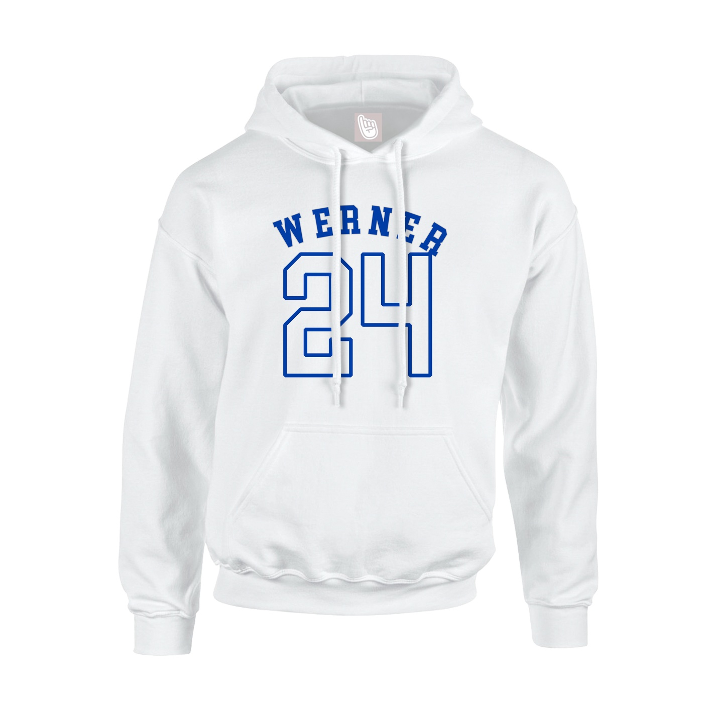 Hoodie — Shirsey Arch in White