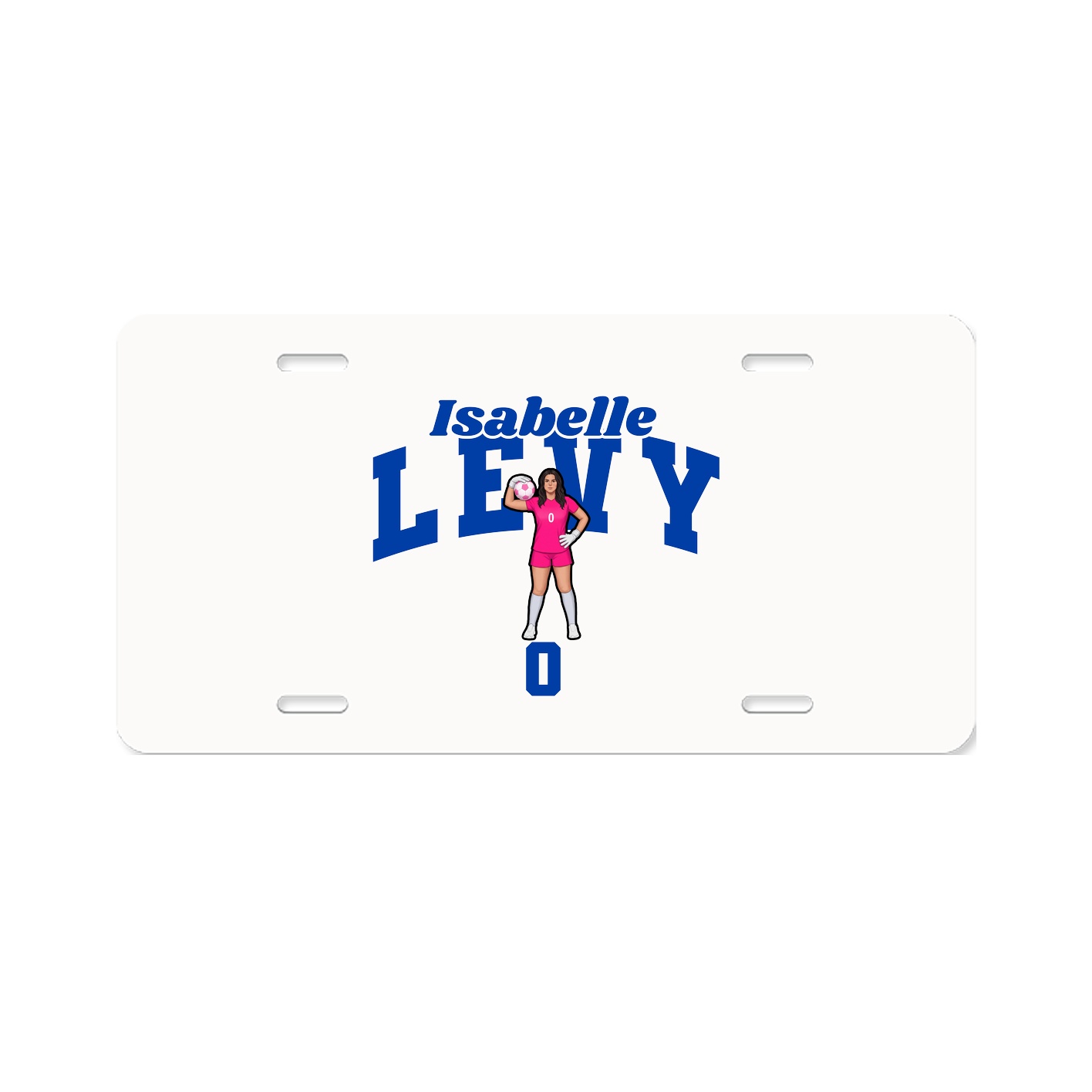 License Plate — Signature Arch in Classic