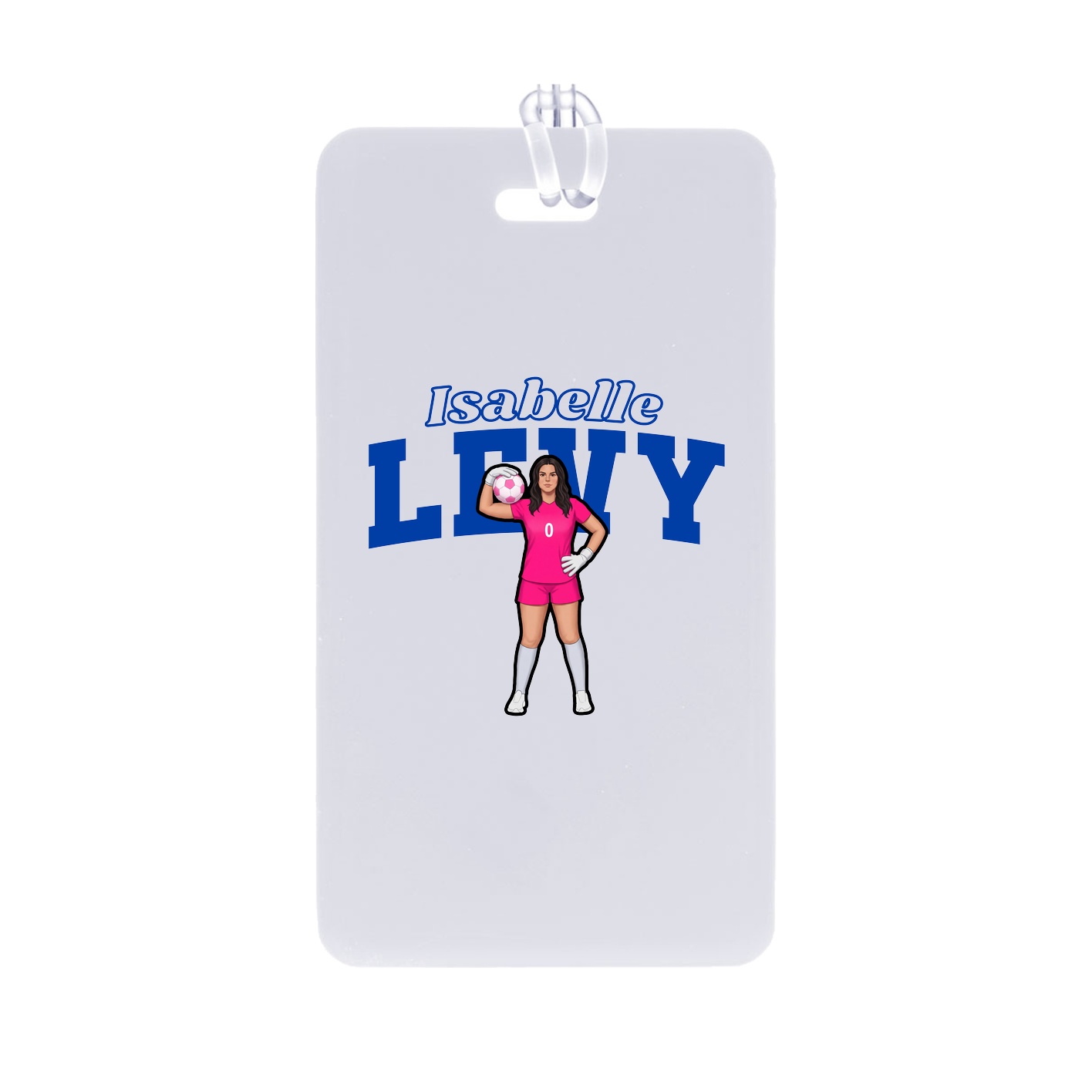 Bag Tag — Name Arch in Classic