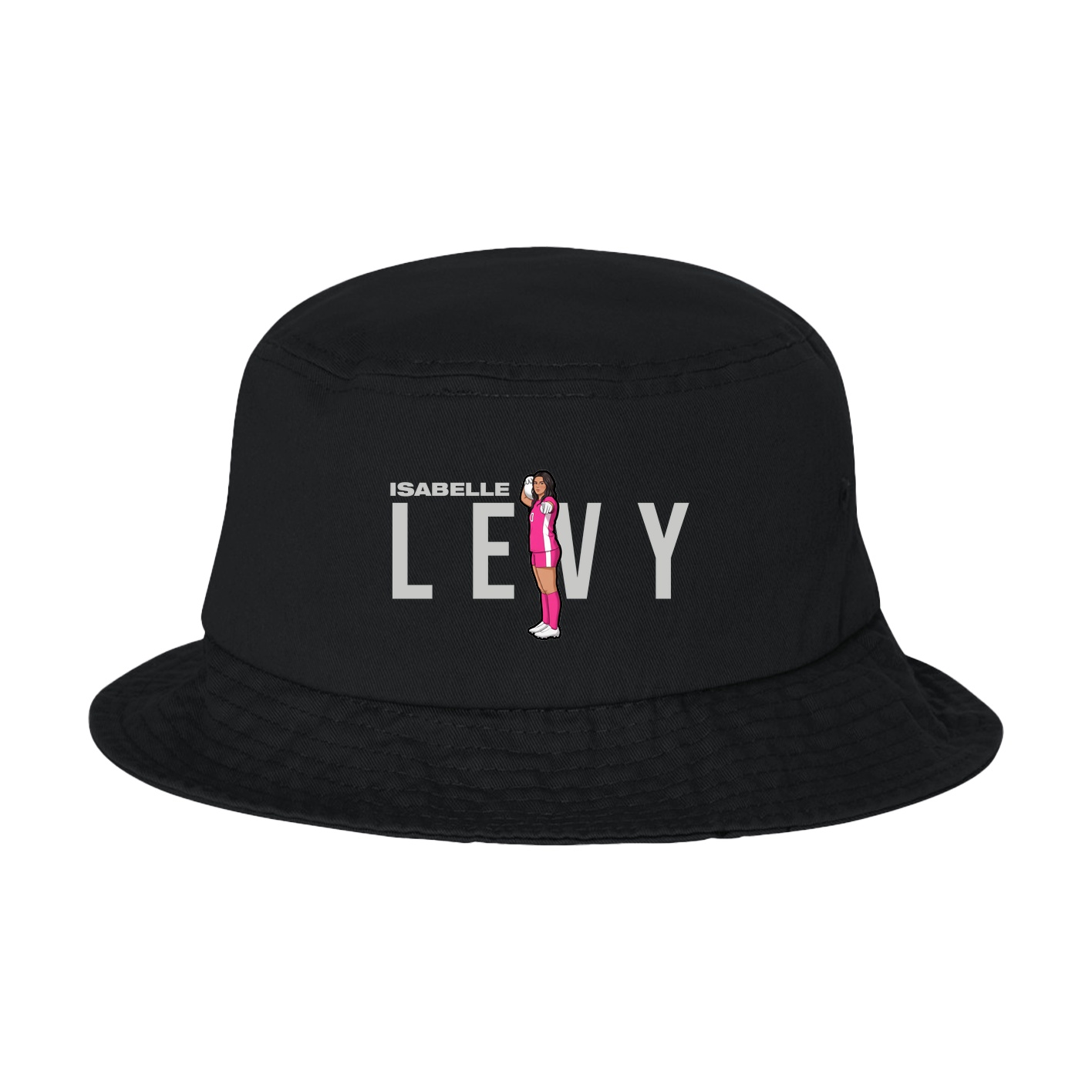 Bucket Cap — Player Name in Black
