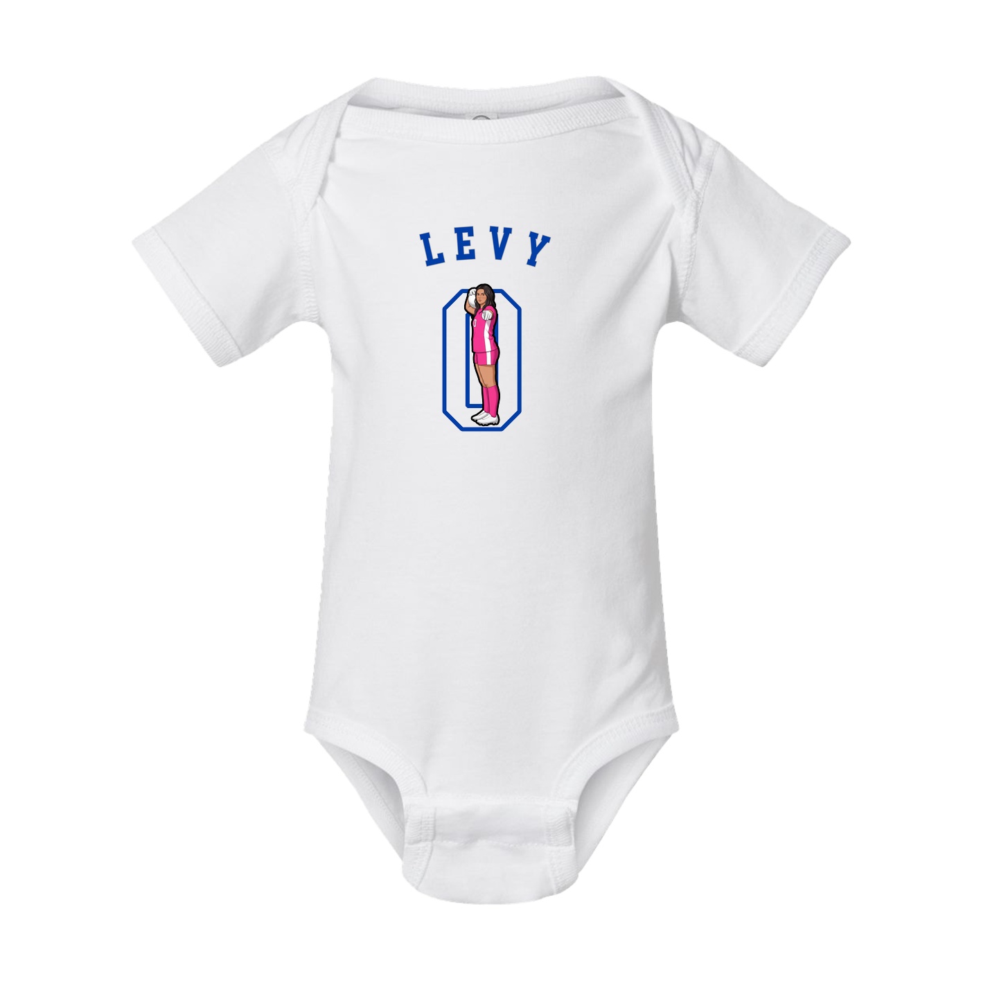Baby Onesie — Shirsey Arch in White