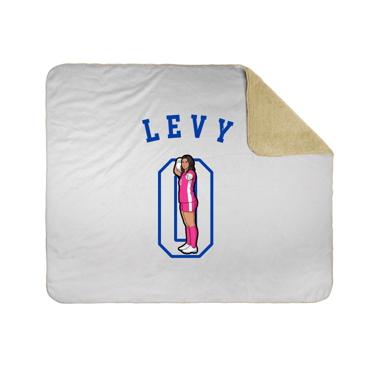 Throw Blanket — Shirsey Arch in White