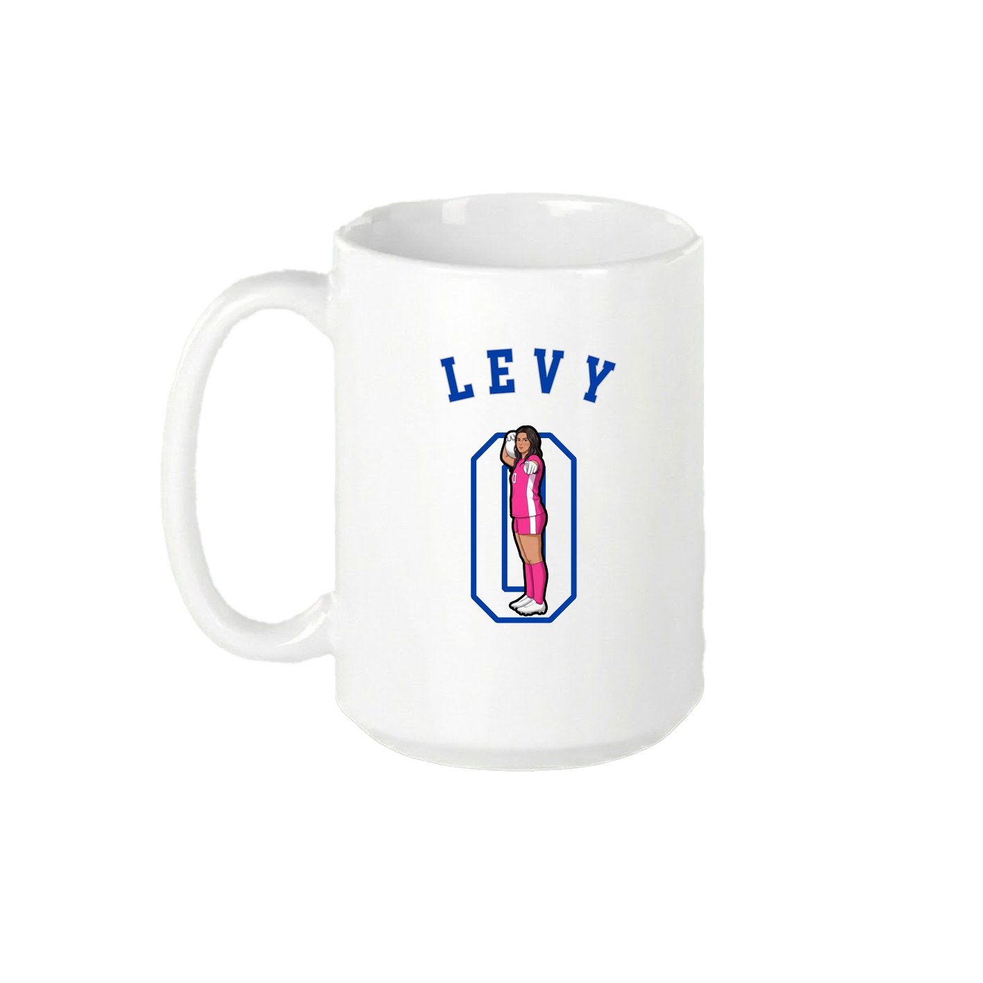 15oz Coffee Mug — Shirsey Arch in White
