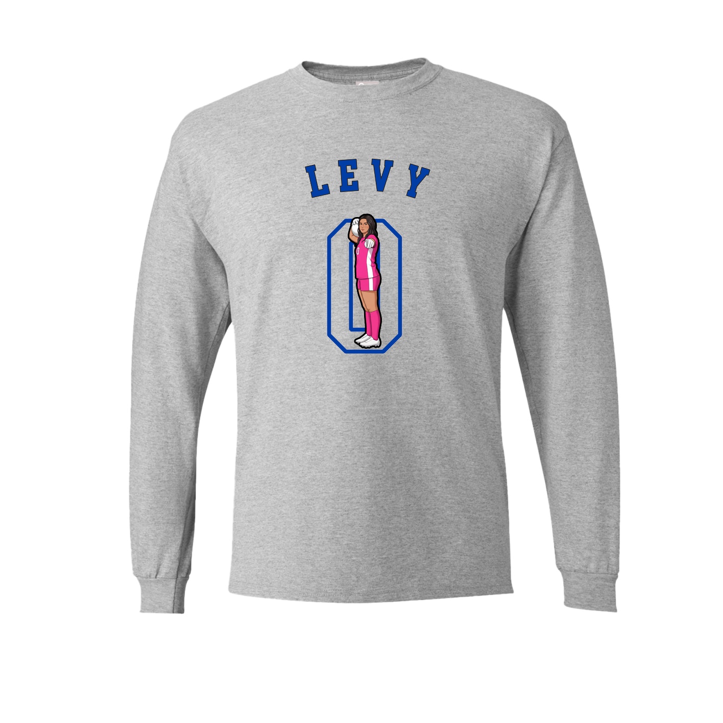 Long Sleeve Tee — Shirsey Arch in Grey