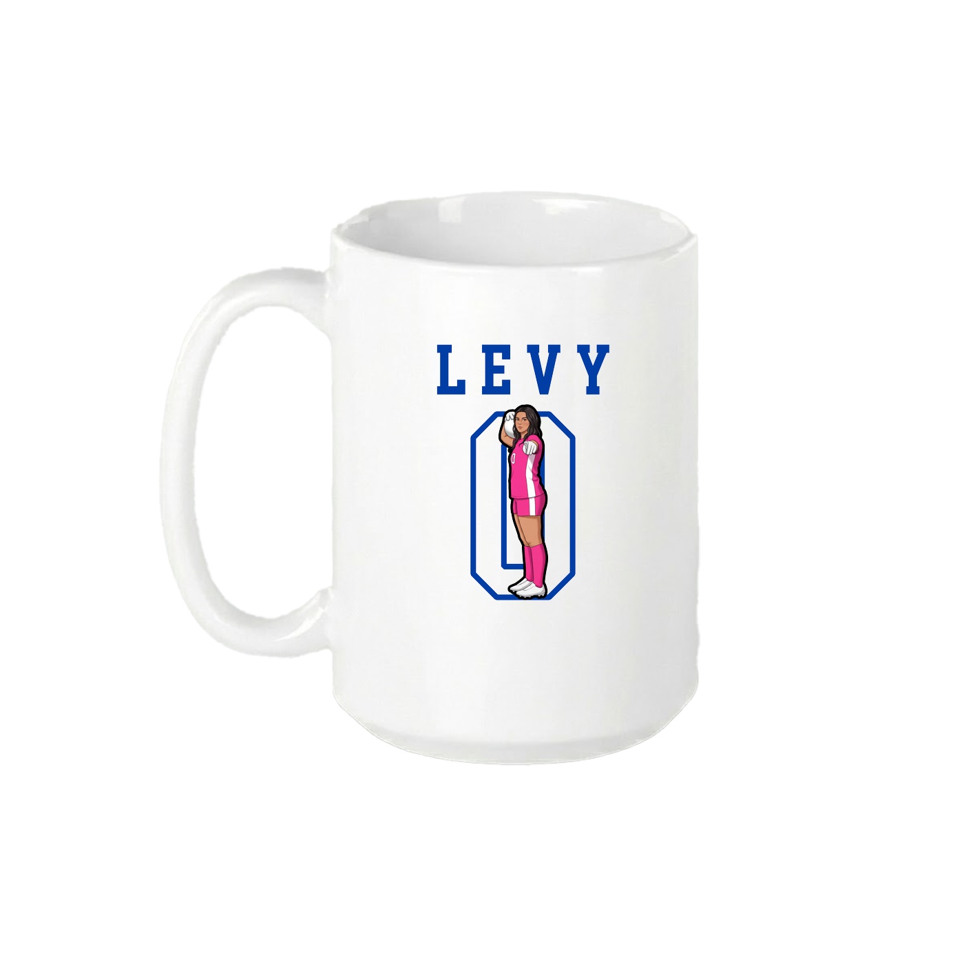 15oz Coffee Mug — Shirsey in White