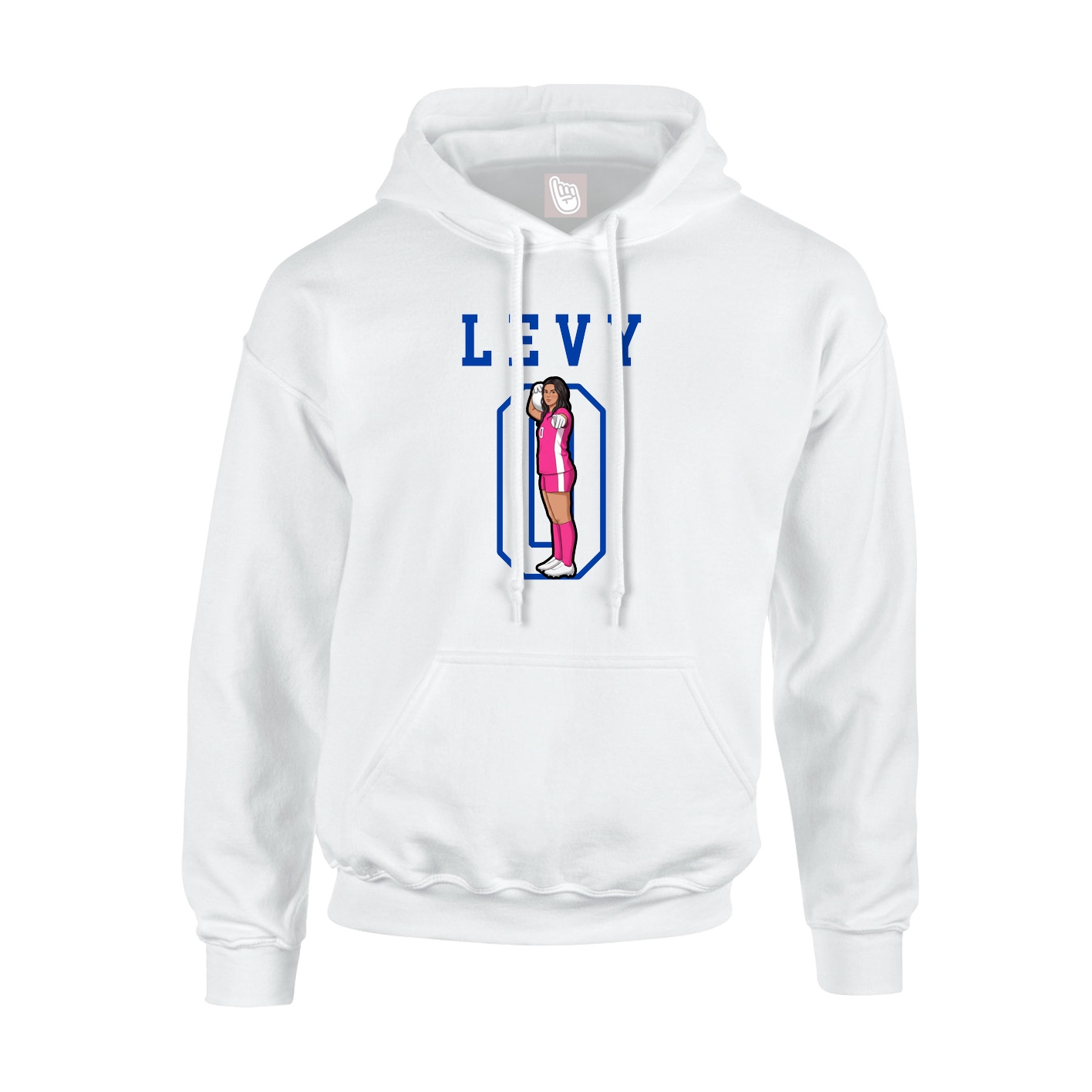 Youth Hoodie — Shirsey in White