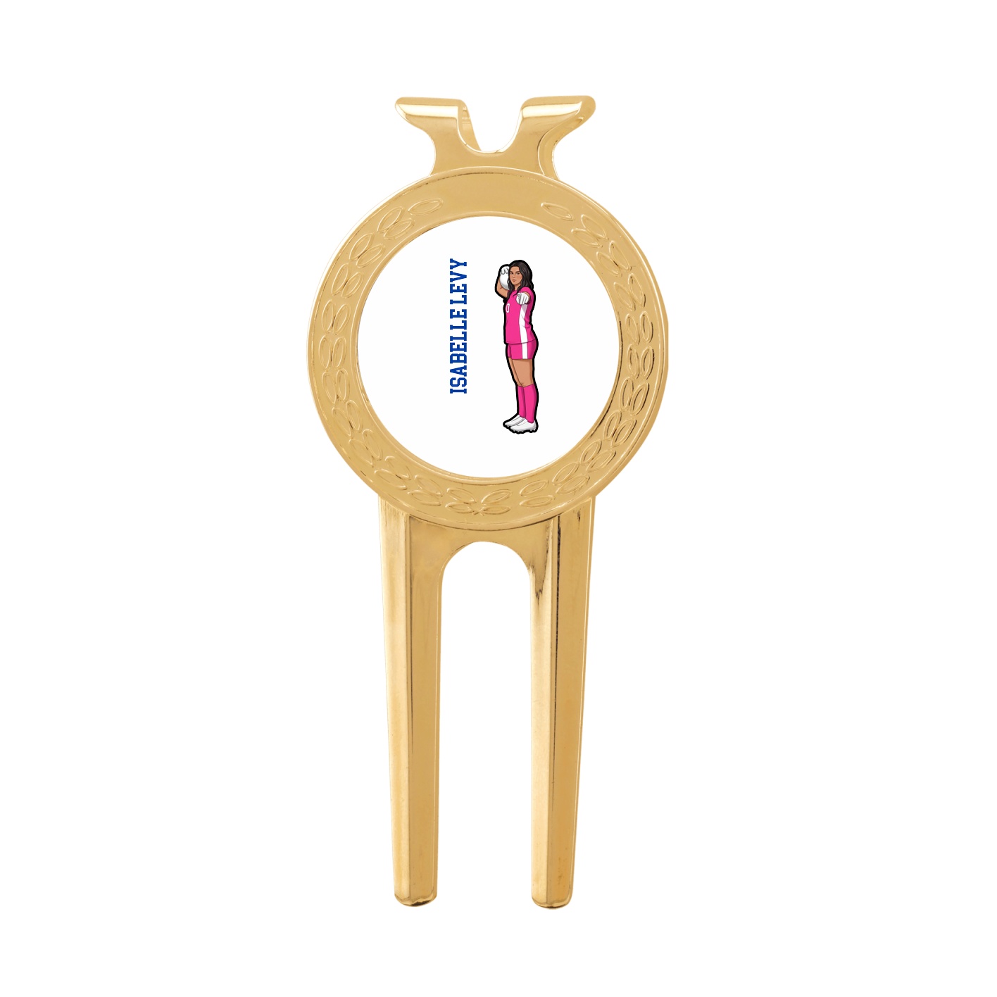 Divot Tool with Ball Marker — Name Vertical in Classic