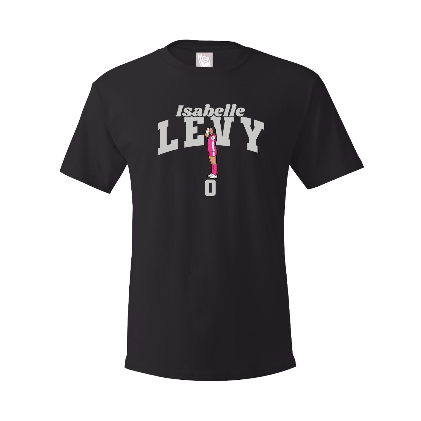 Youth Tee — Signature Arch in Black
