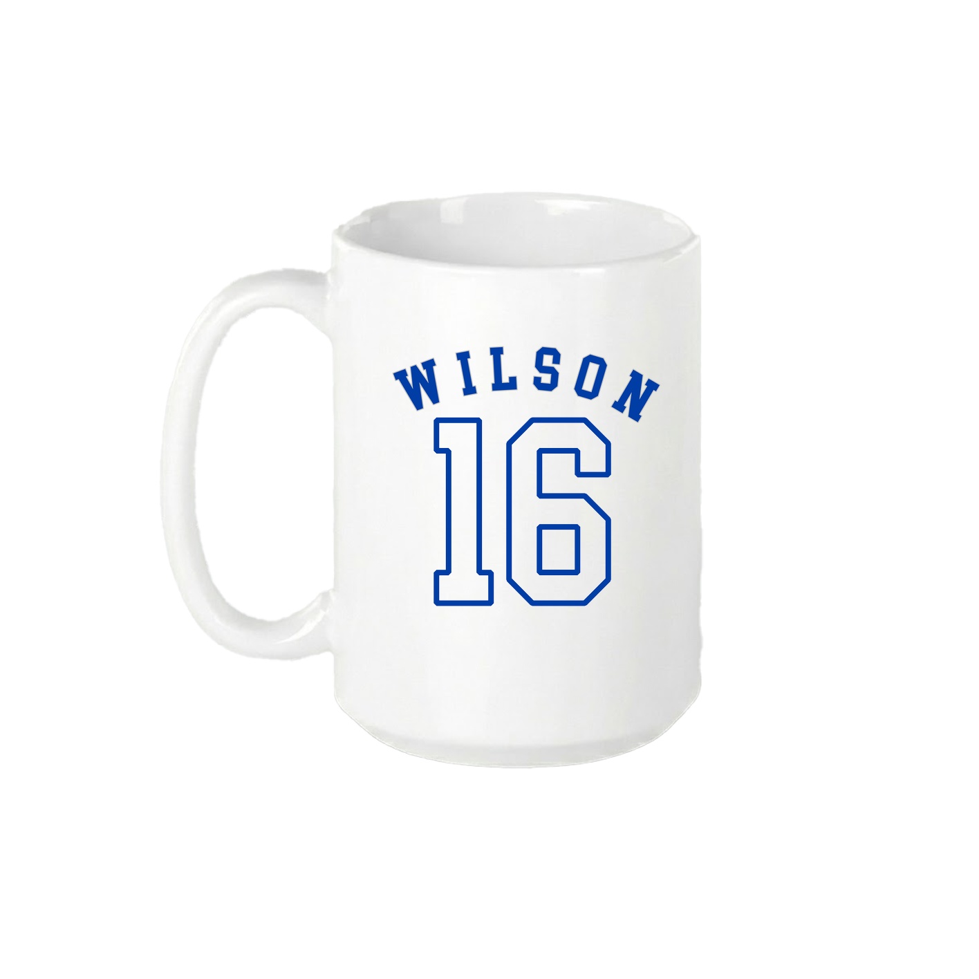 15oz Coffee Mug — Shirsey Arch in White
