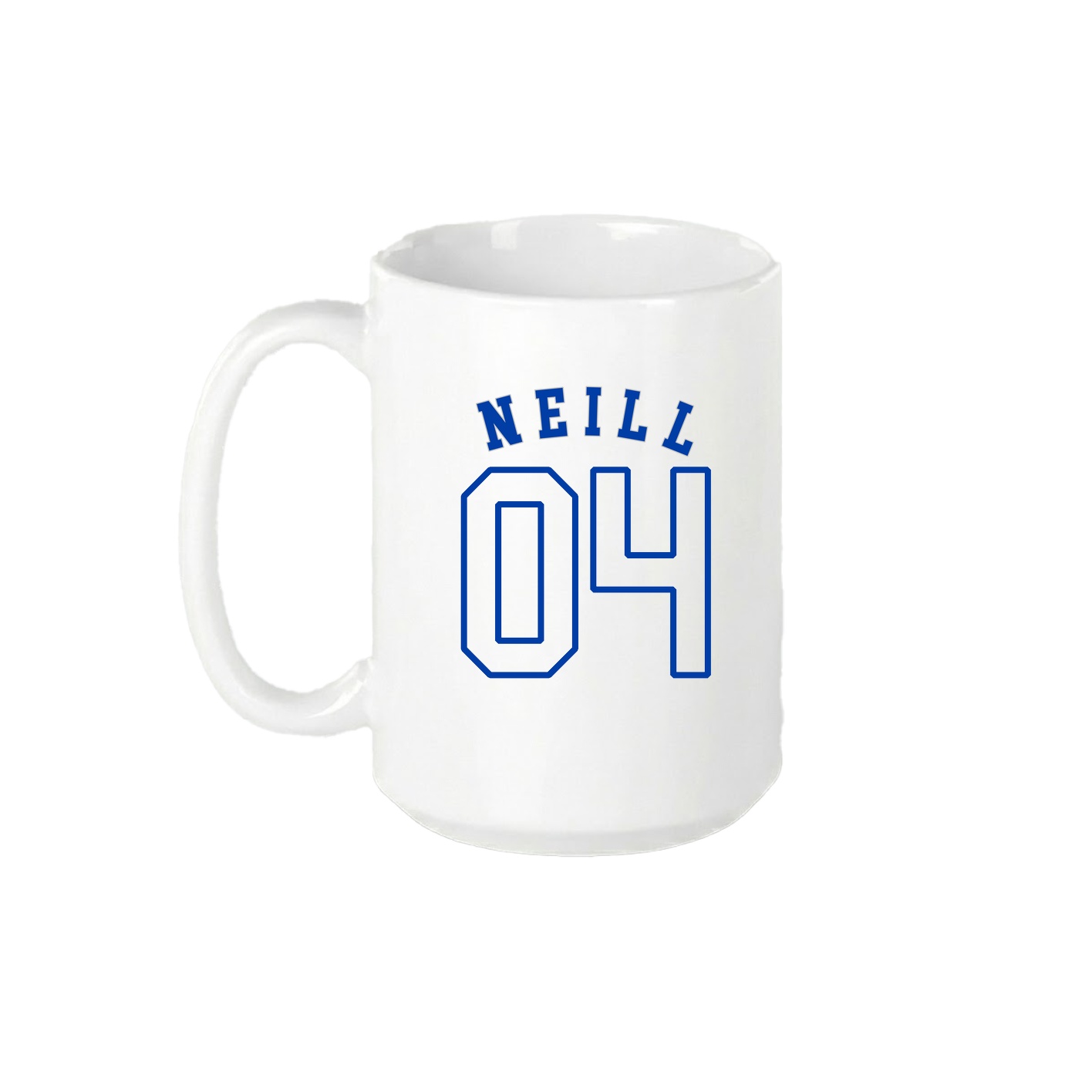 15oz Coffee Mug — Shirsey Arch in White