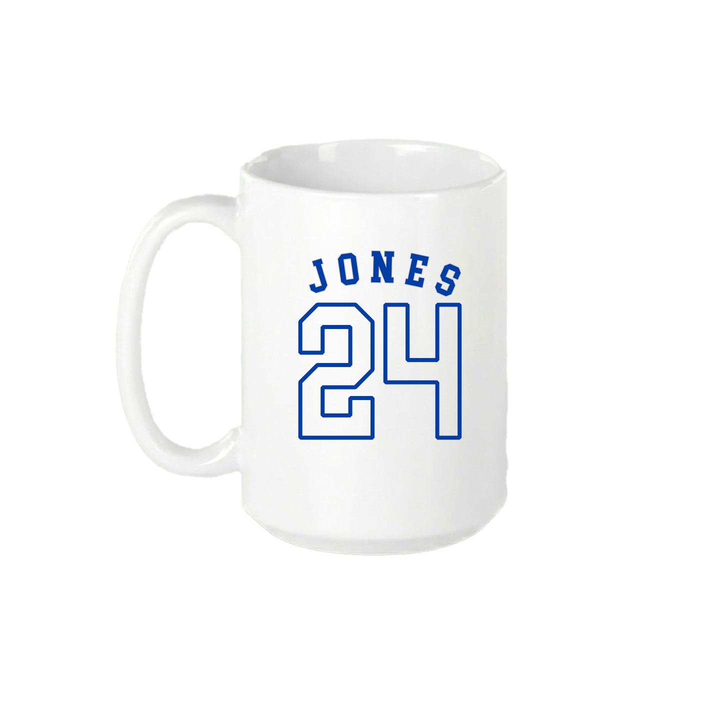 15oz Coffee Mug — Shirsey Arch in White