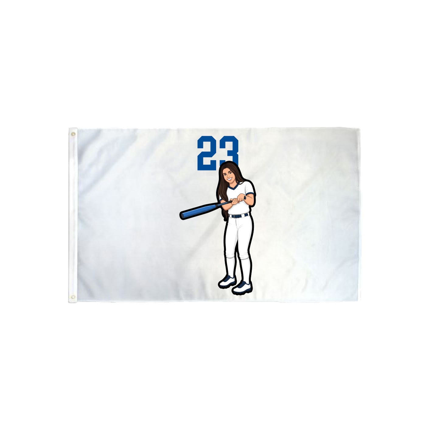 3x5 Flag — Number Top in Classic