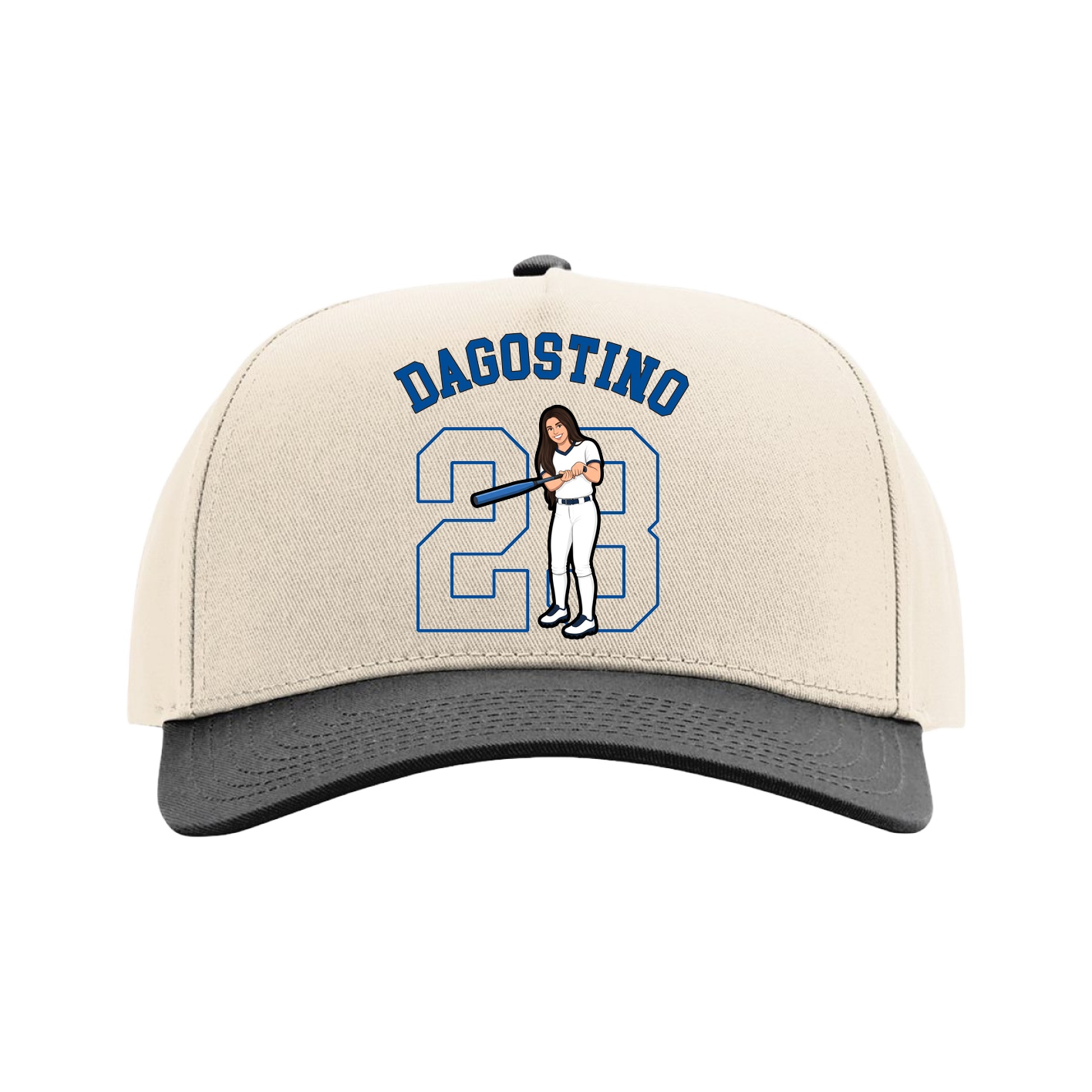 Full Fabric Five-Panel Champ Cap