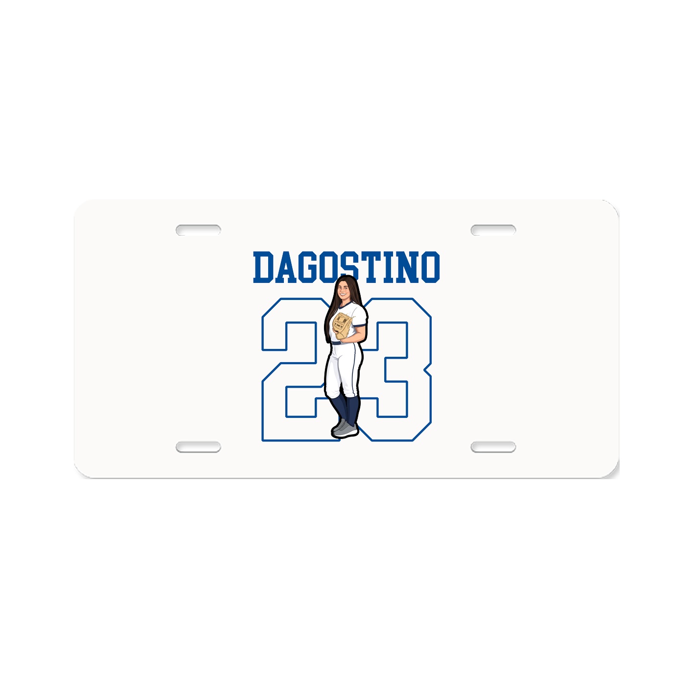 License Plate — Shirsey in Classic