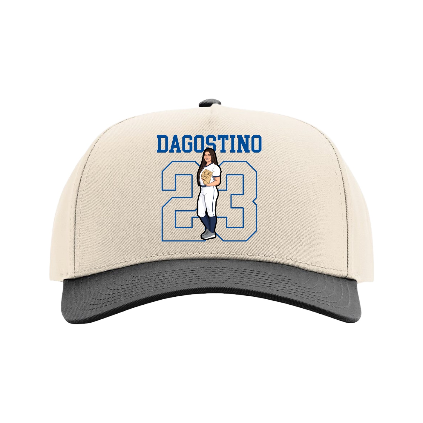 Full Fabric Five-Panel Champ Cap