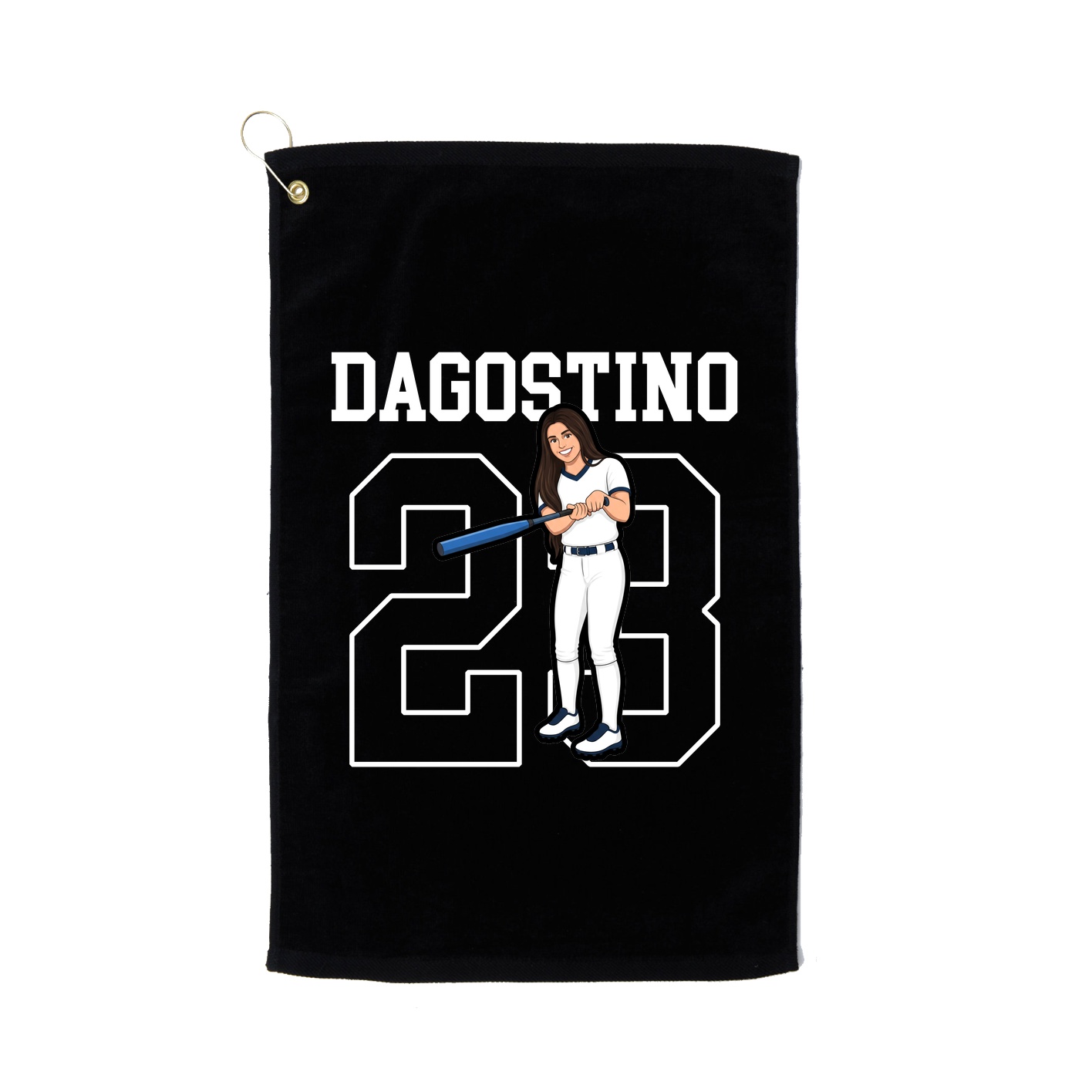 Golf Towel — Shirsey in Black