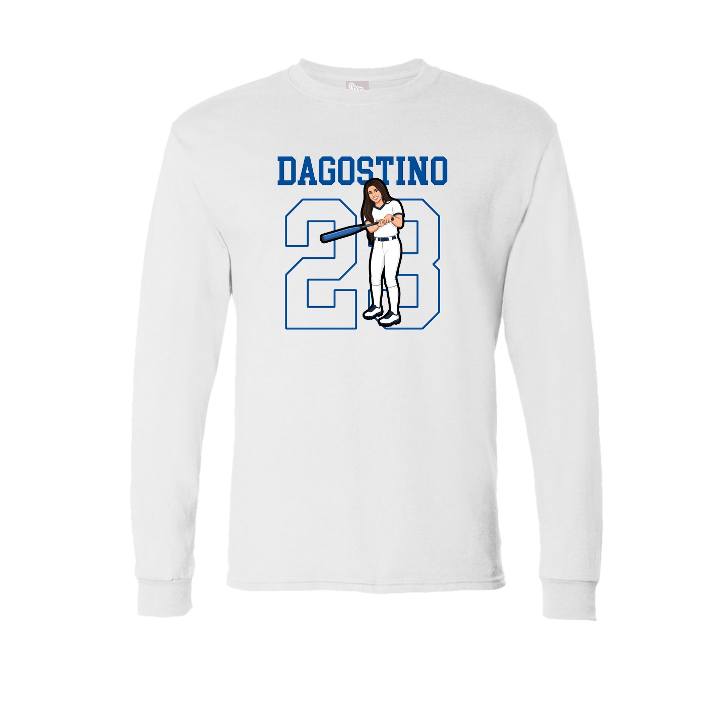 Long Sleeve Tee — Shirsey in White