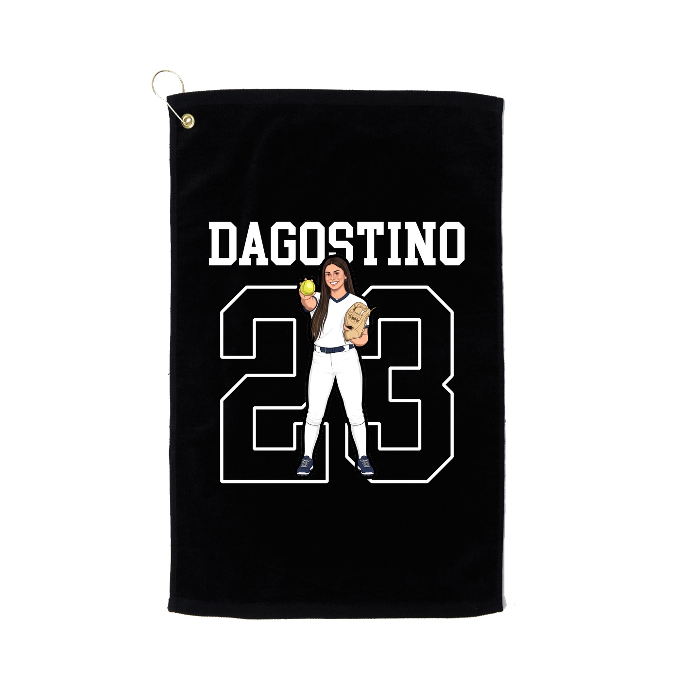 Golf Towel — Shirsey in Black