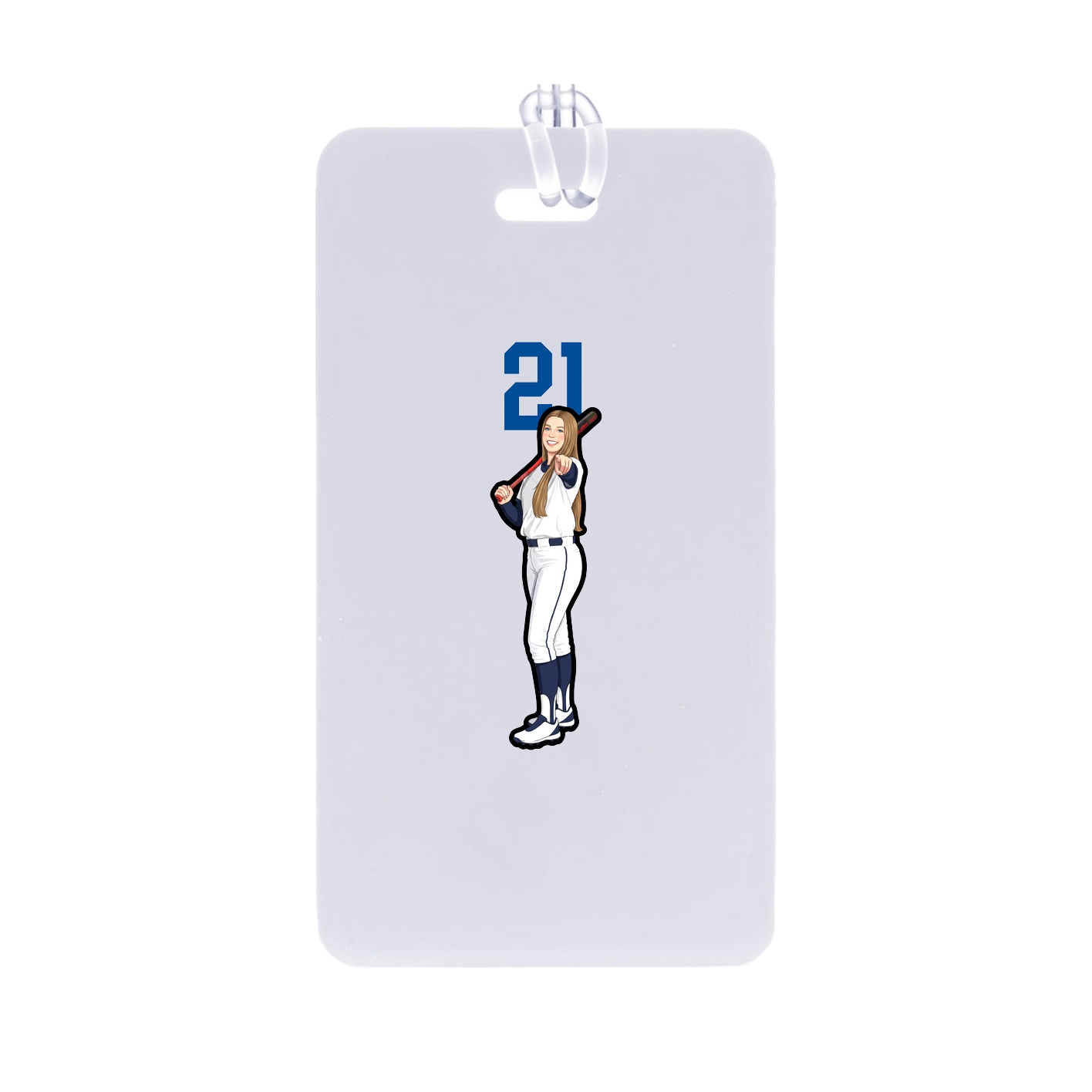 Bag Tag — Number Top in Classic