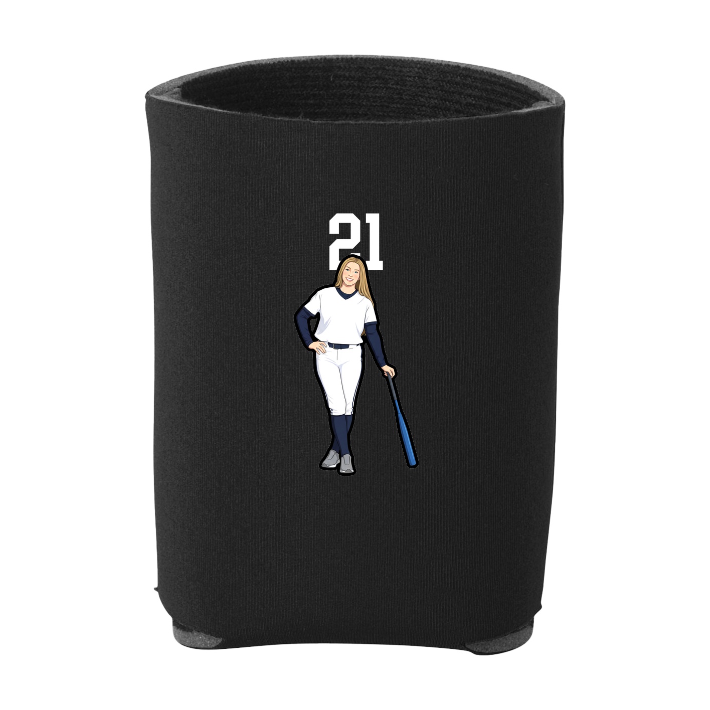 Can Holder — Number Top in Black