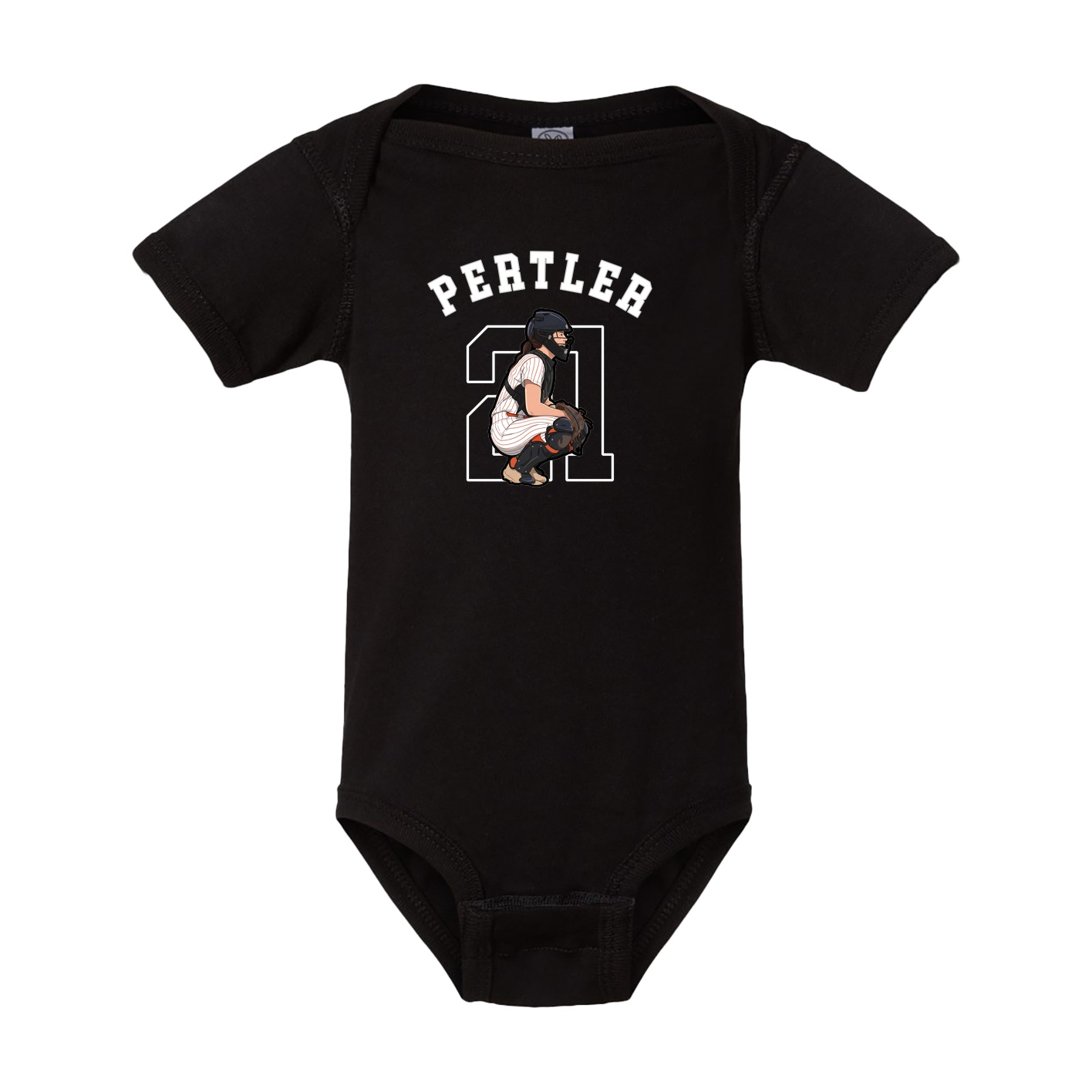 Baby Onesie — Shirsey Arch in Black