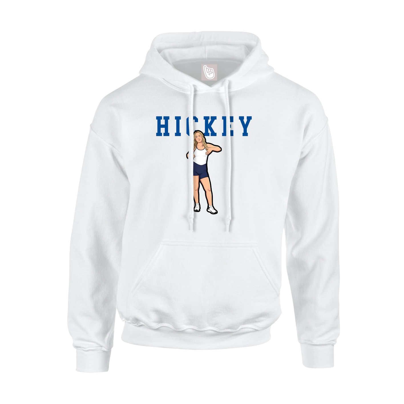 Hoodie — Shirsey in White