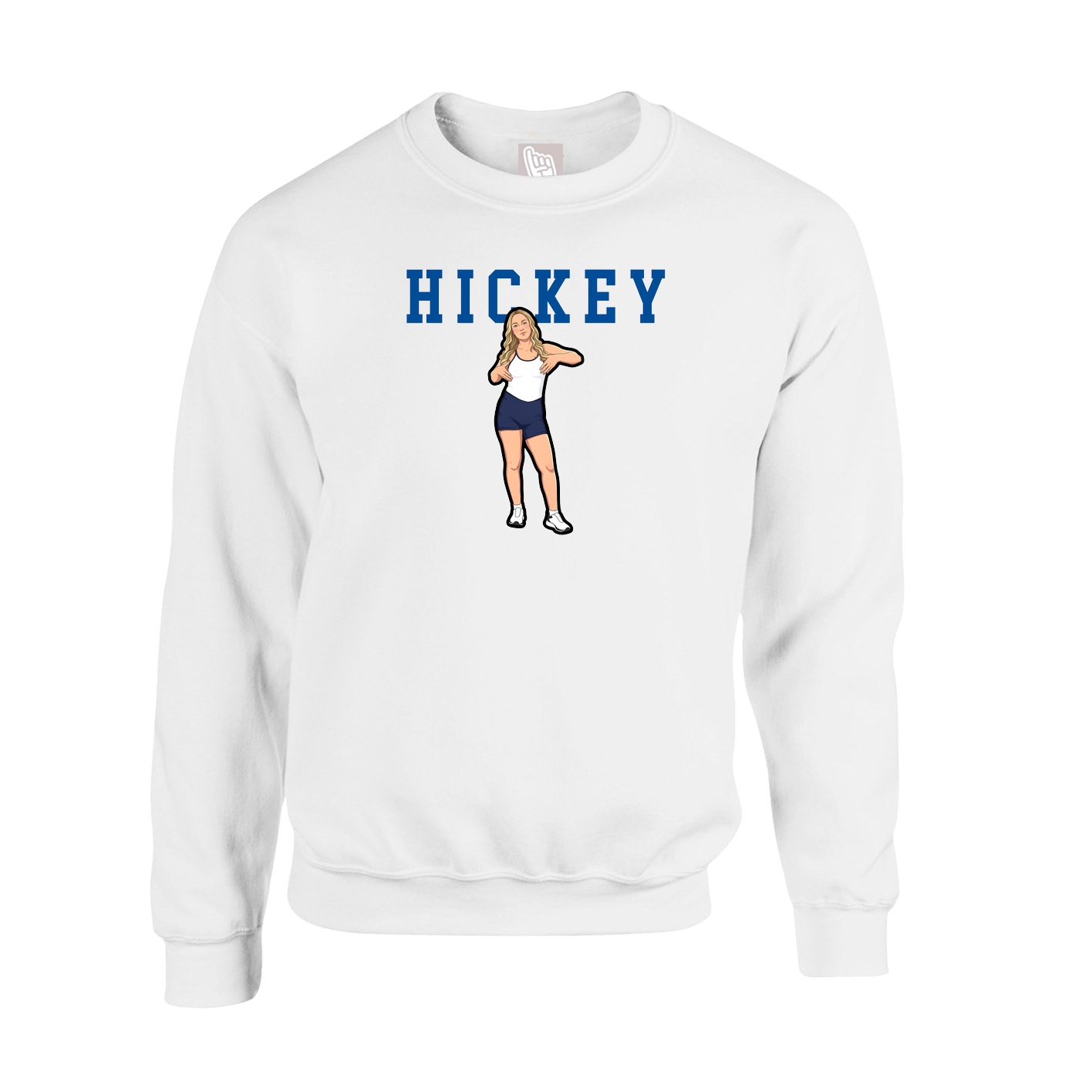 Fleece Crew — Shirsey in White