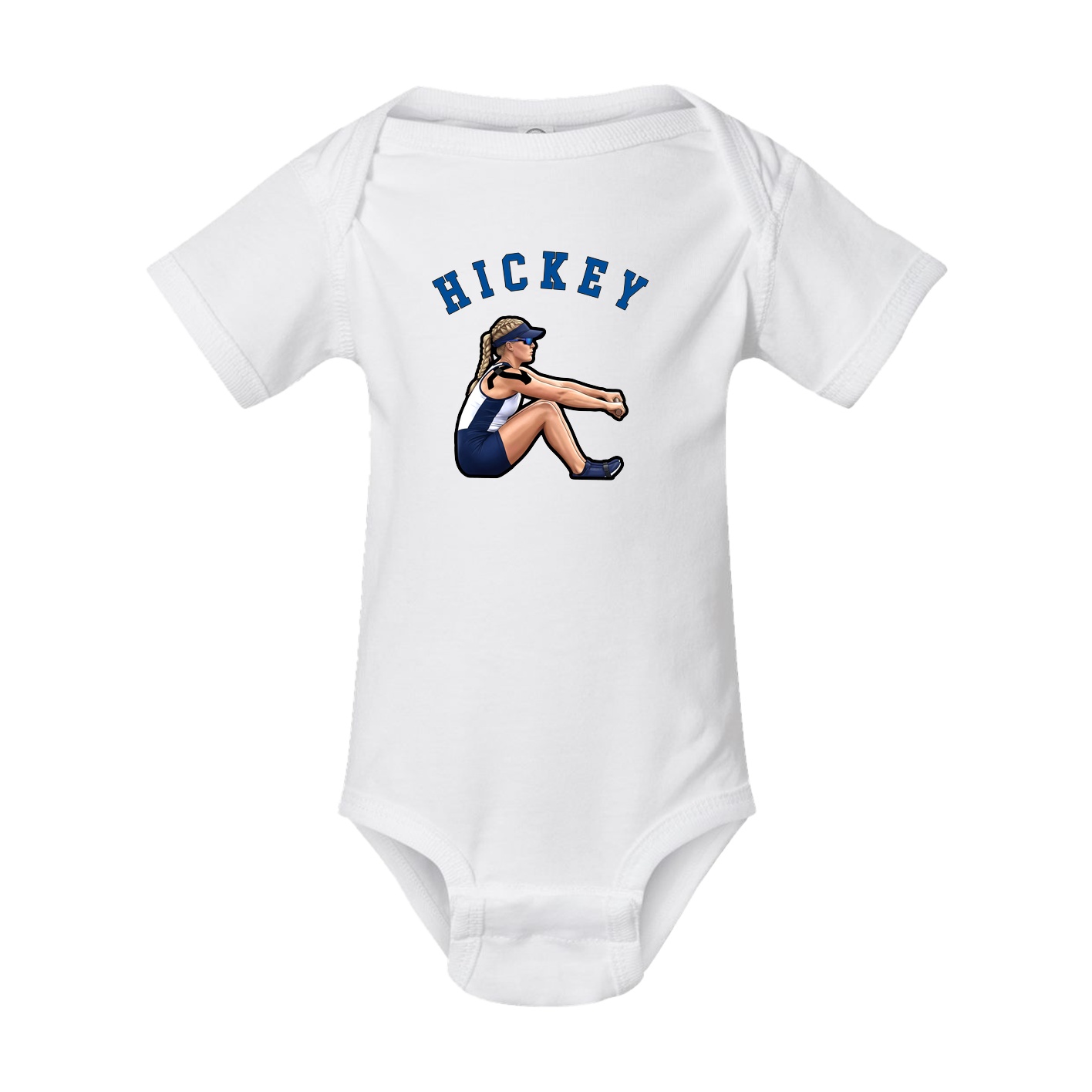 Baby Onesie — Shirsey Arch in White
