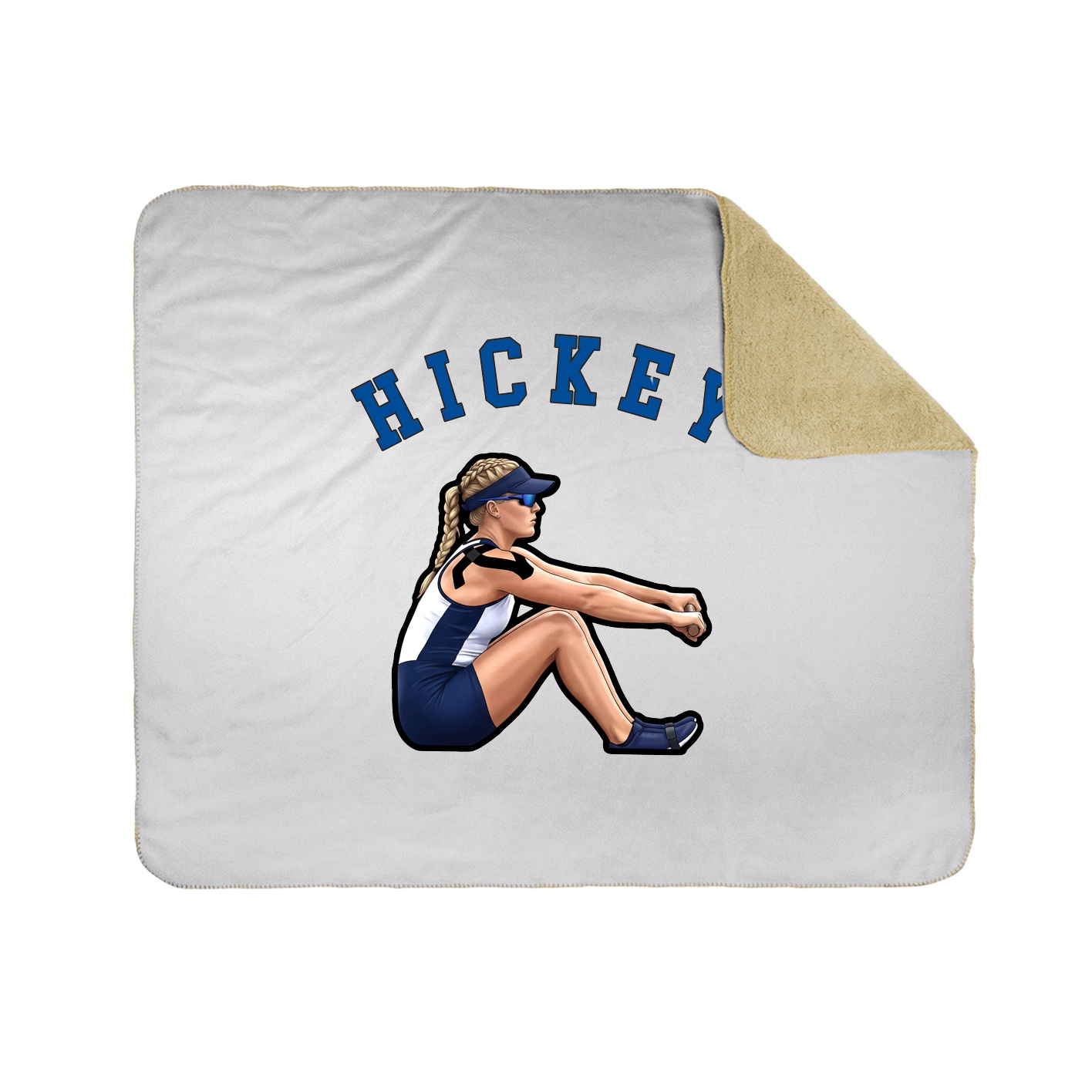 Throw Blanket — Shirsey Arch in White