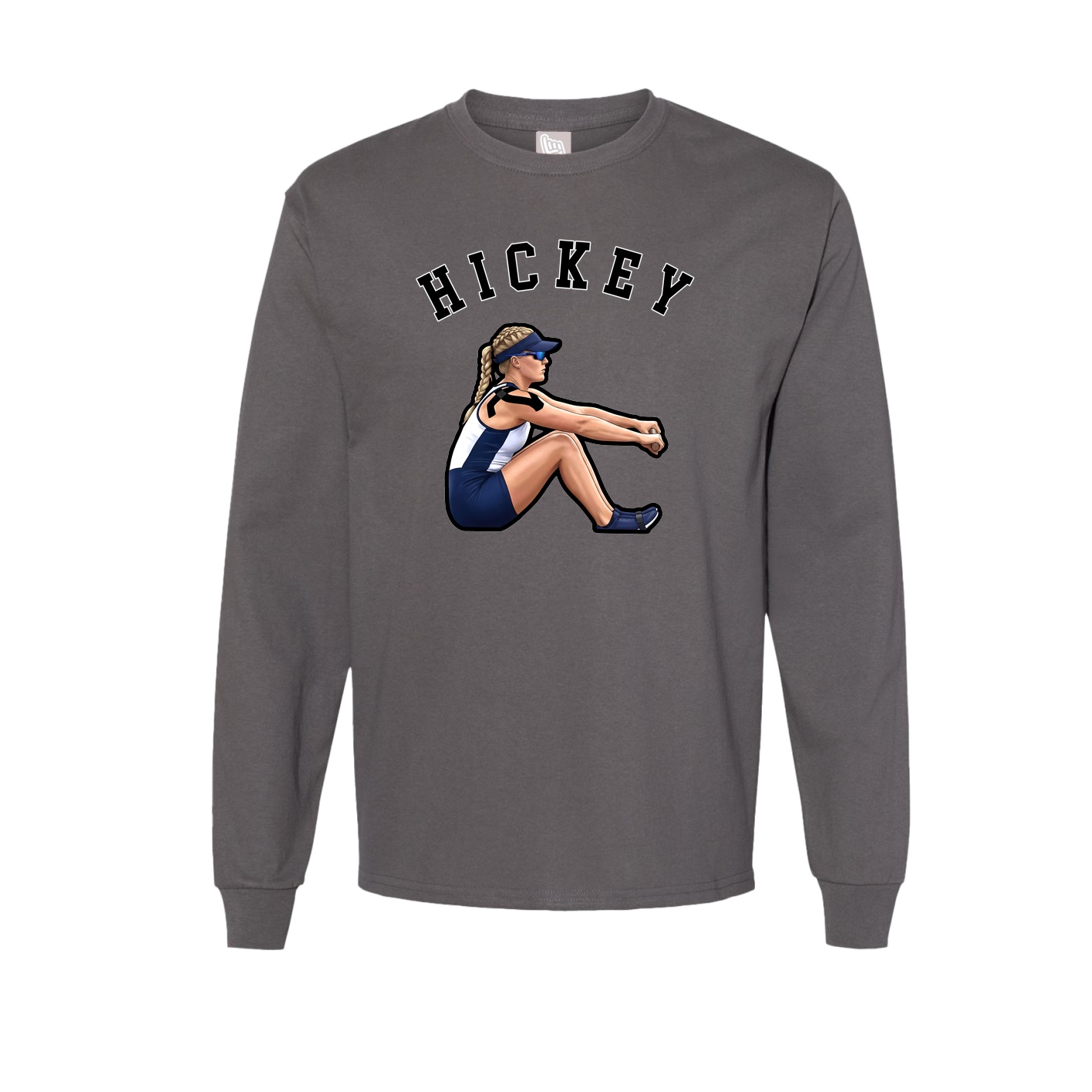 Long Sleeve Tee — Shirsey Arch in Grey