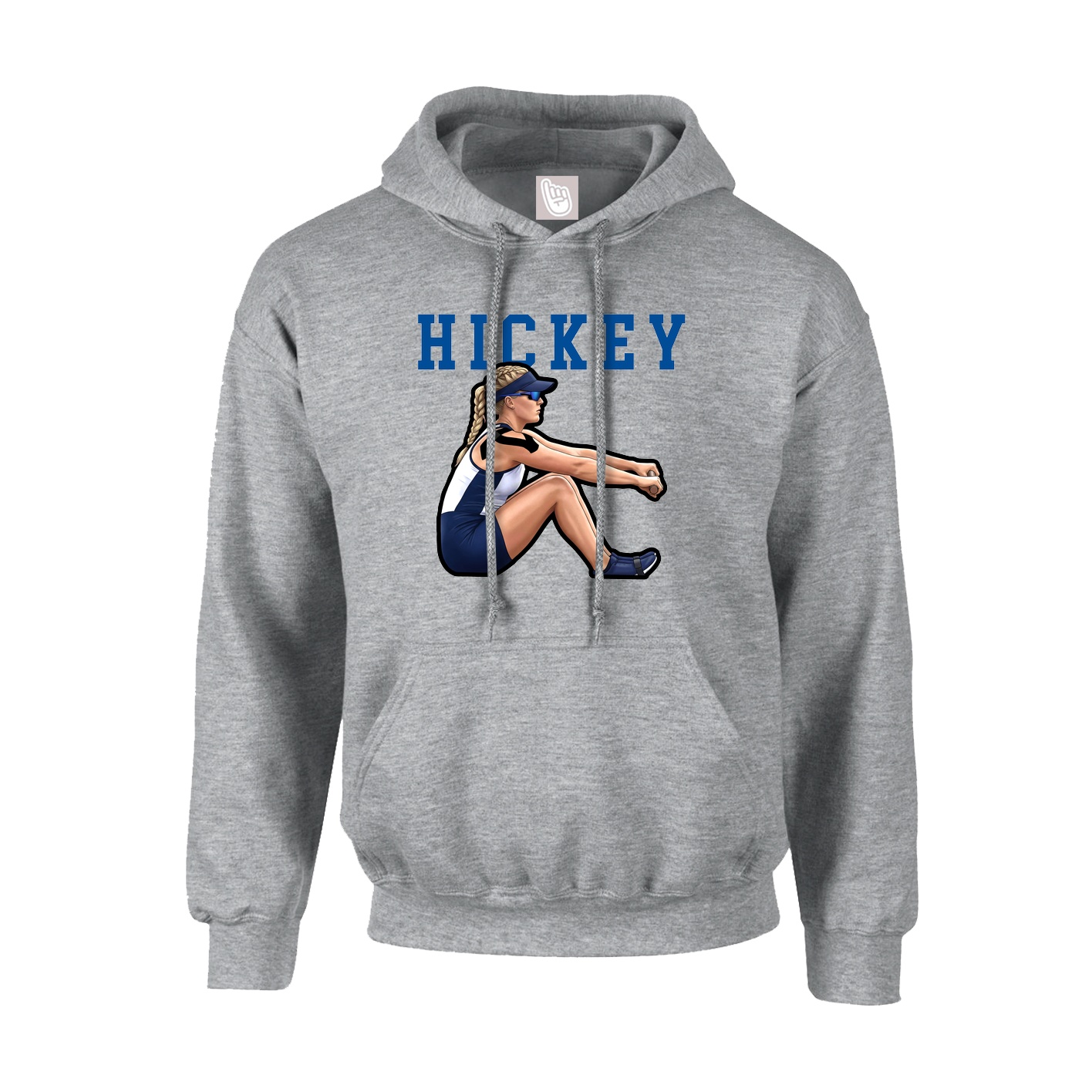 Hoodie — Shirsey in Grey