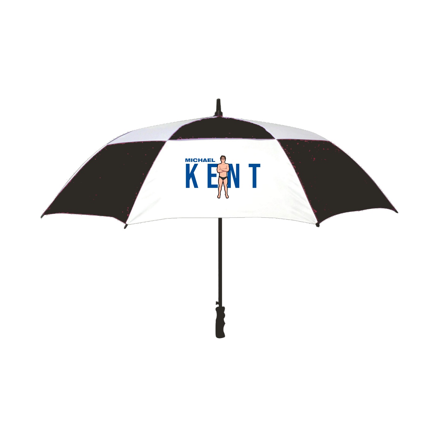 Golf Umbrella — Player Name in Black