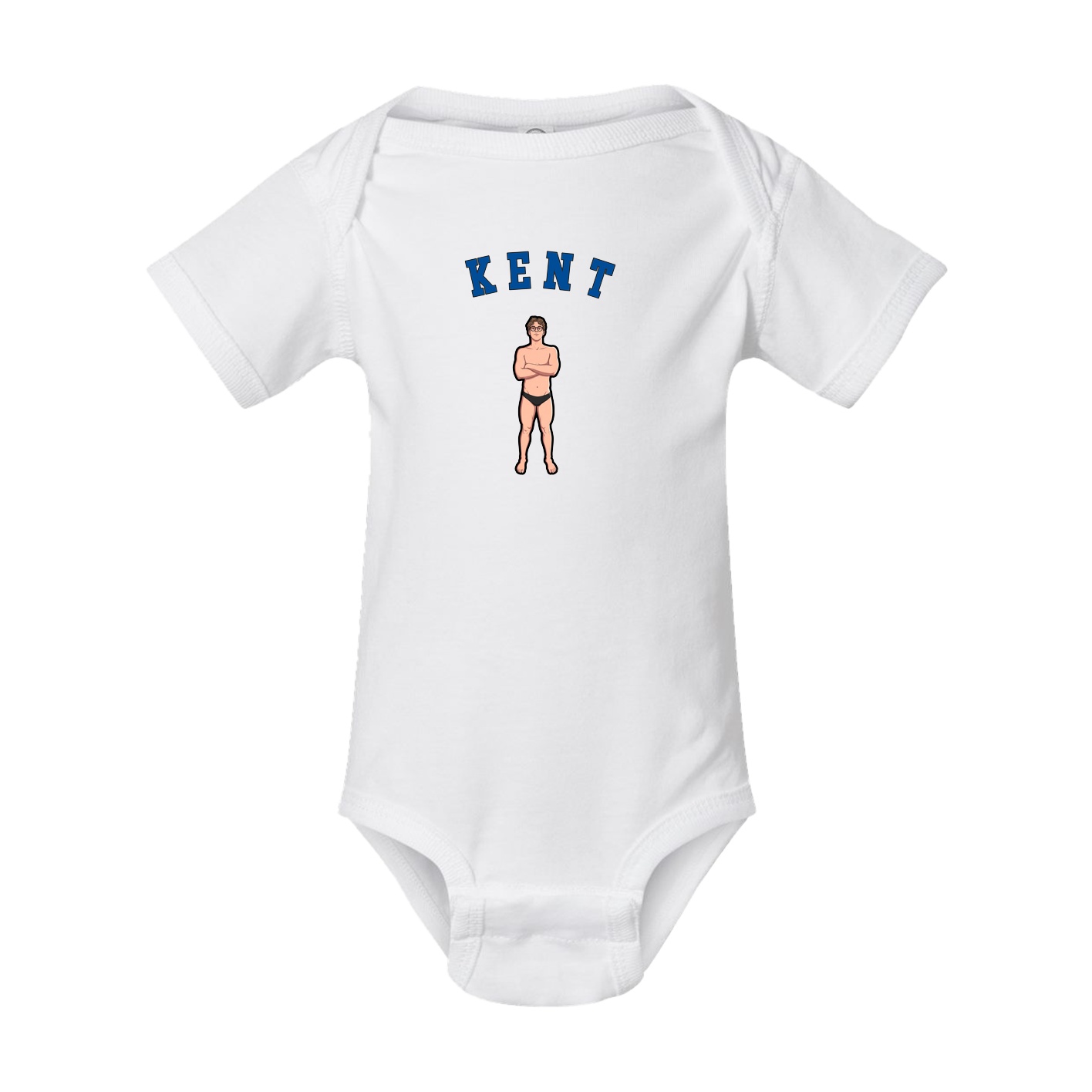 Baby Onesie — Shirsey Arch in White