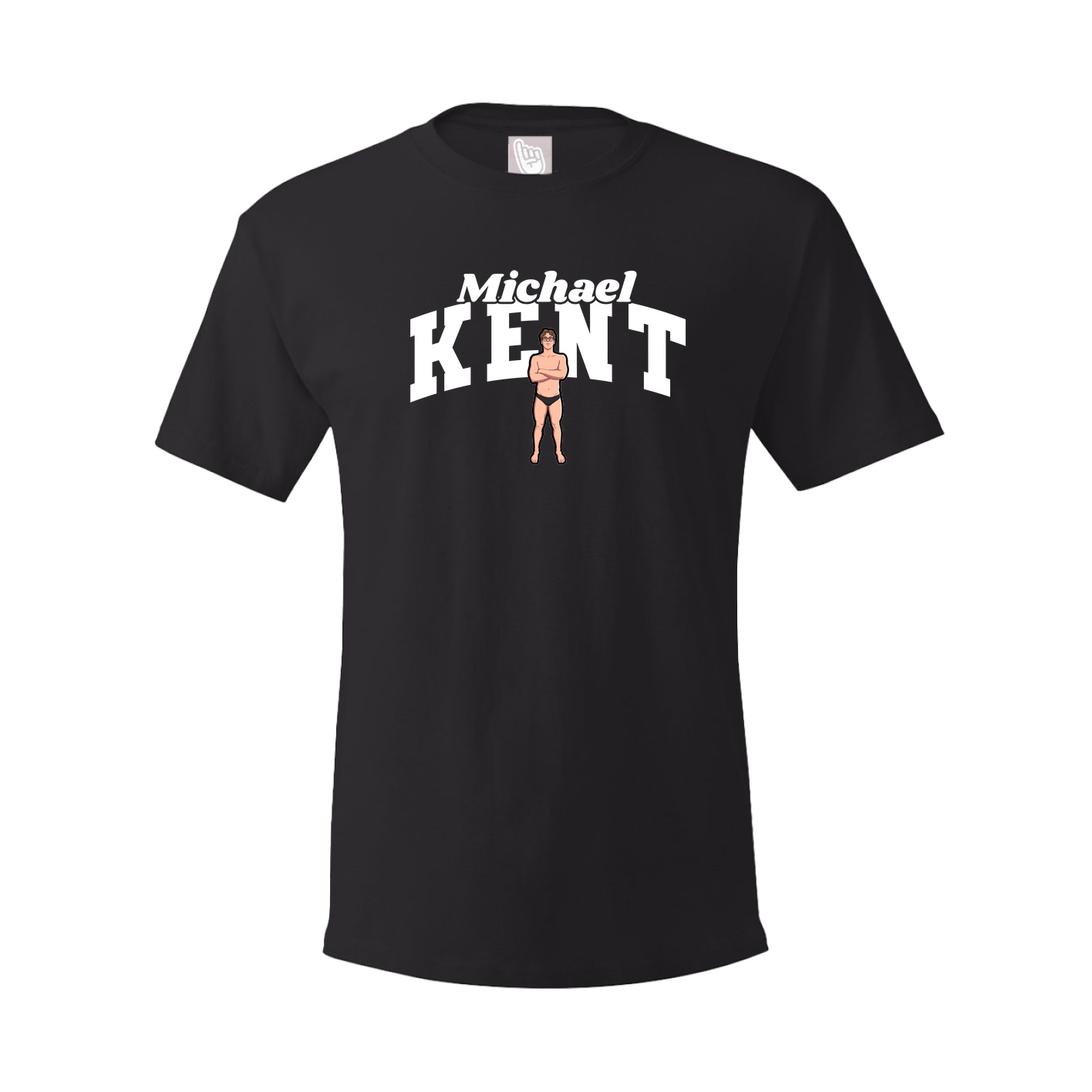 Tee — Signature Arch in Black