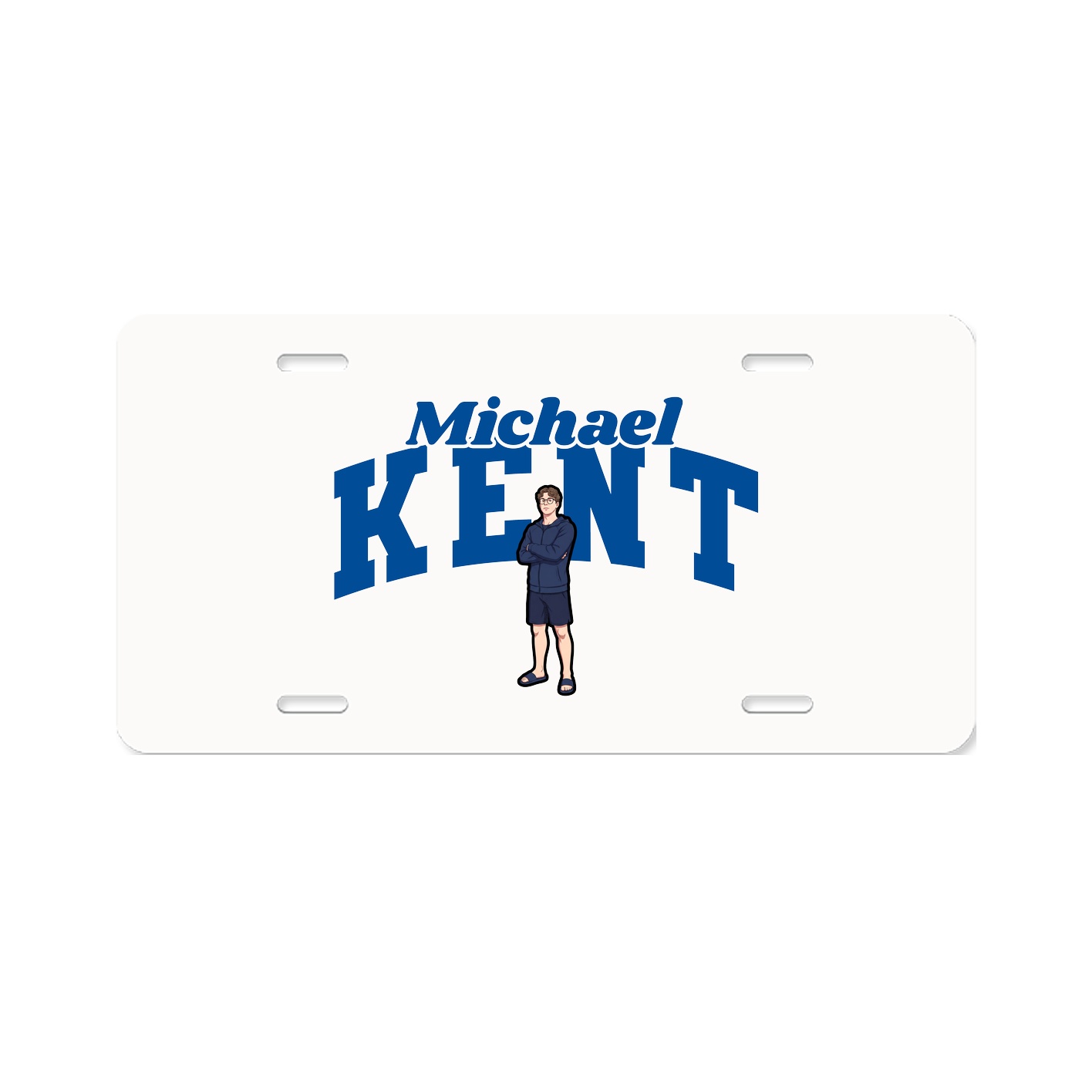 License Plate — Signature Arch in Classic
