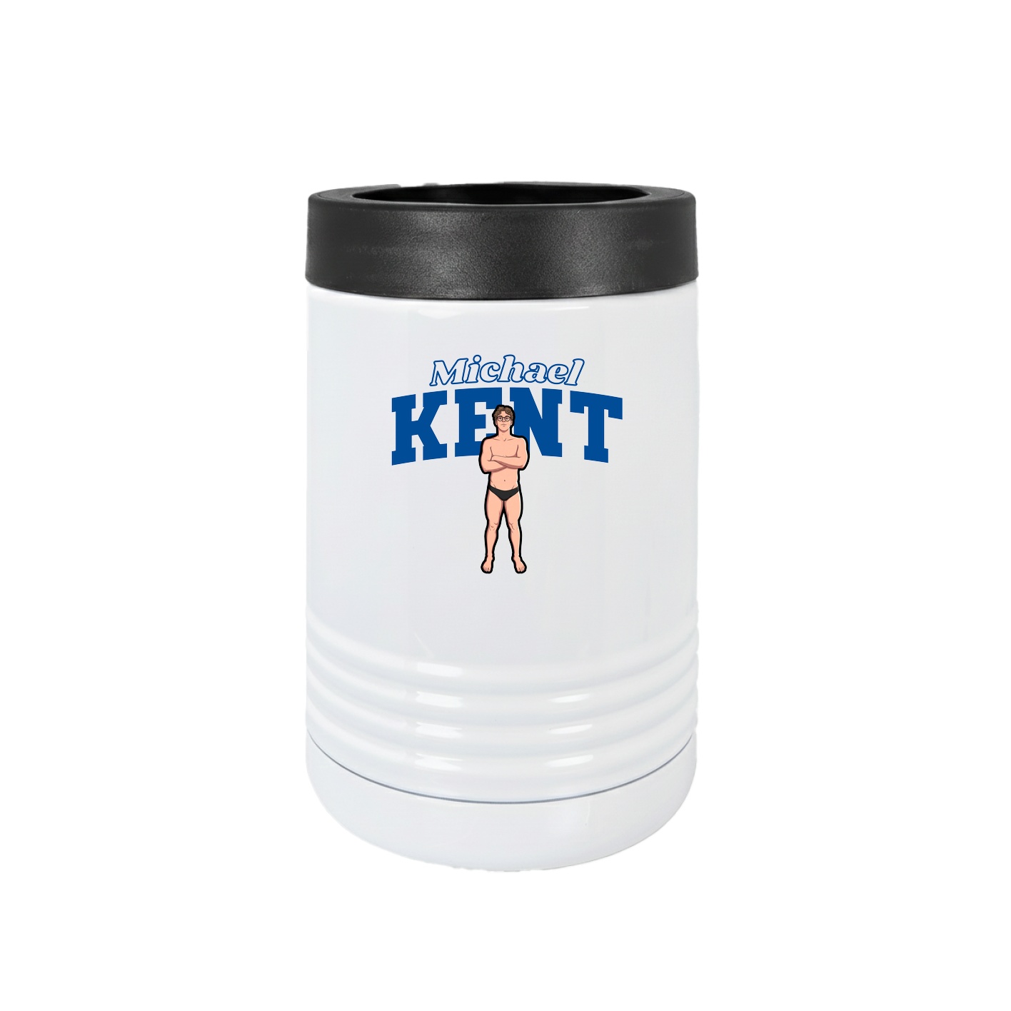 Beverage Holder — Name Arch in White