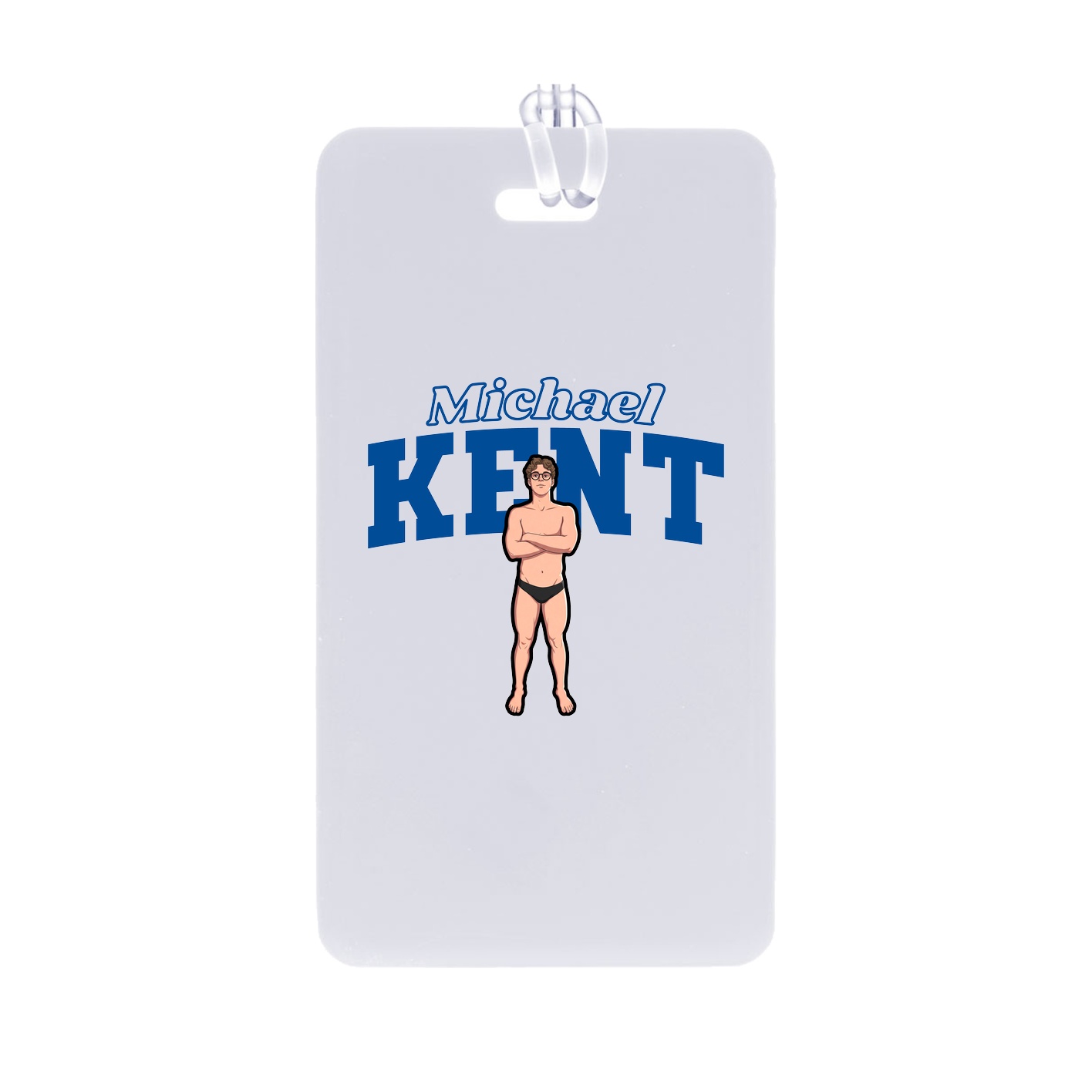 Bag Tag — Name Arch in Classic