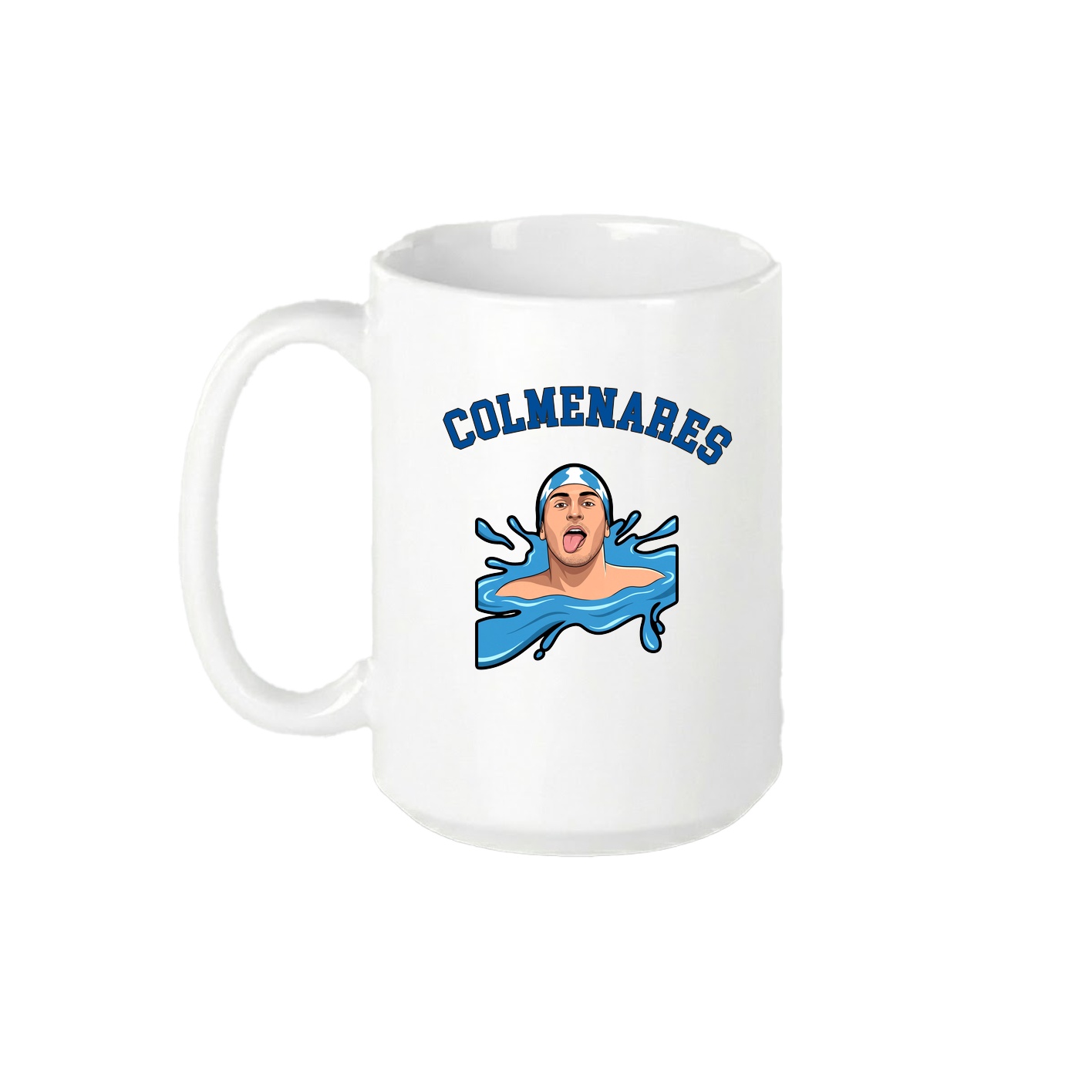 15oz Coffee Mug — Shirsey Arch in White