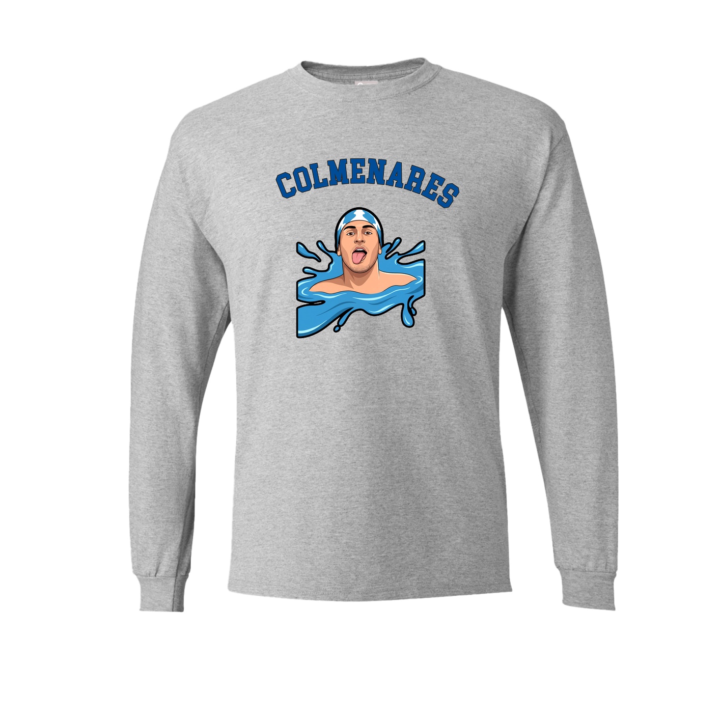Long Sleeve Tee — Shirsey Arch in Grey