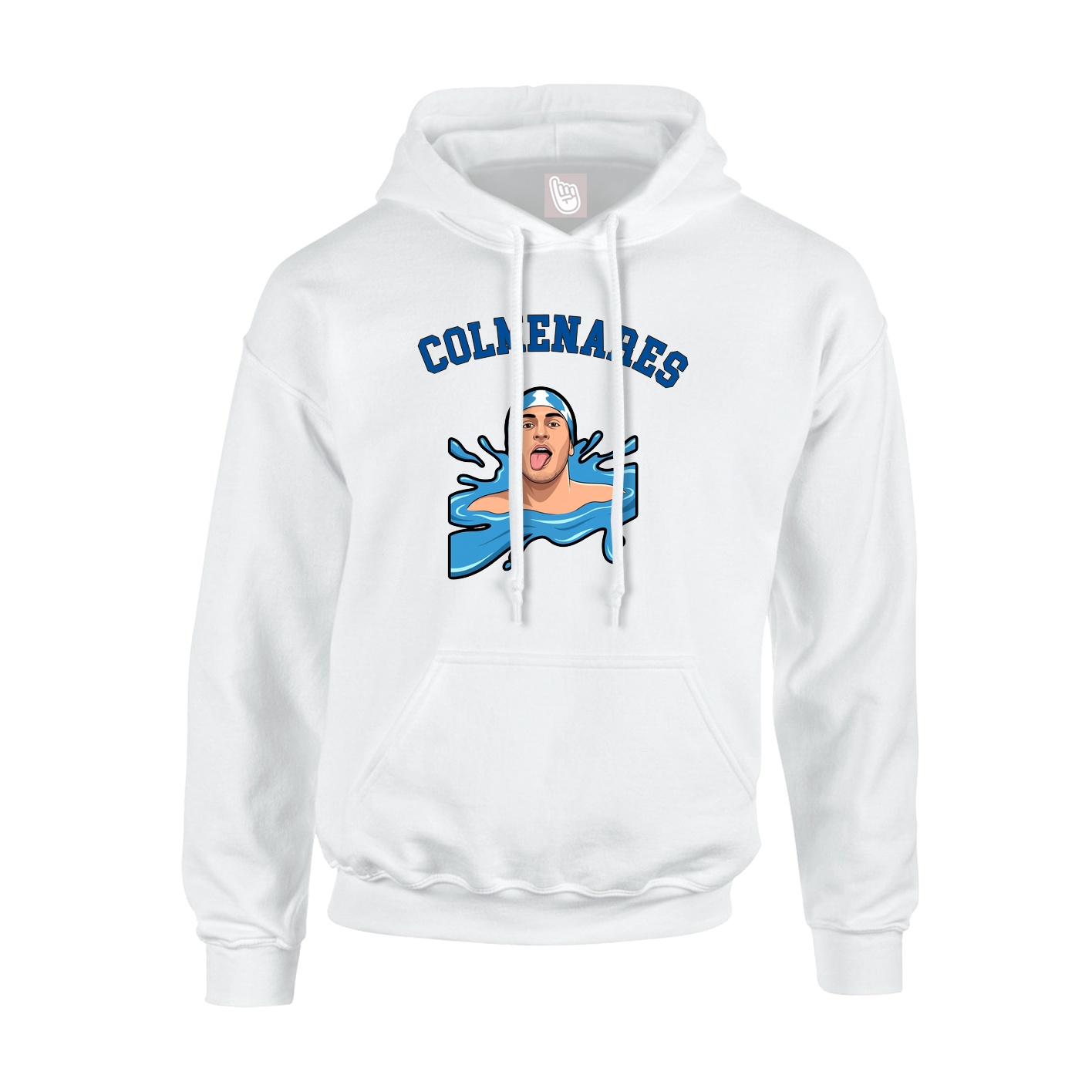 Youth Hoodie — Shirsey Arch in White