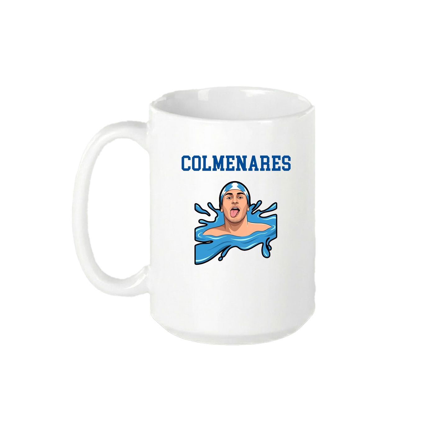 15oz Coffee Mug — Shirsey in White