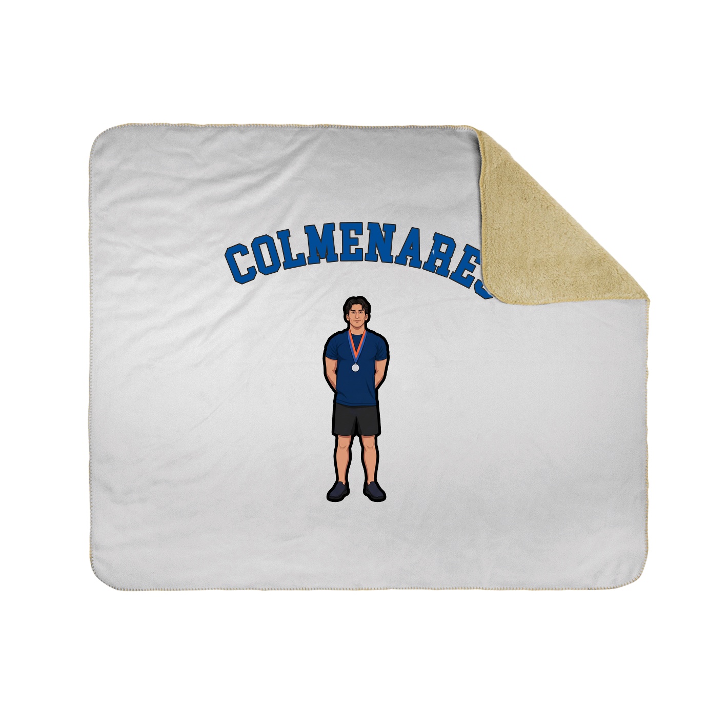Throw Blanket — Shirsey Arch in White