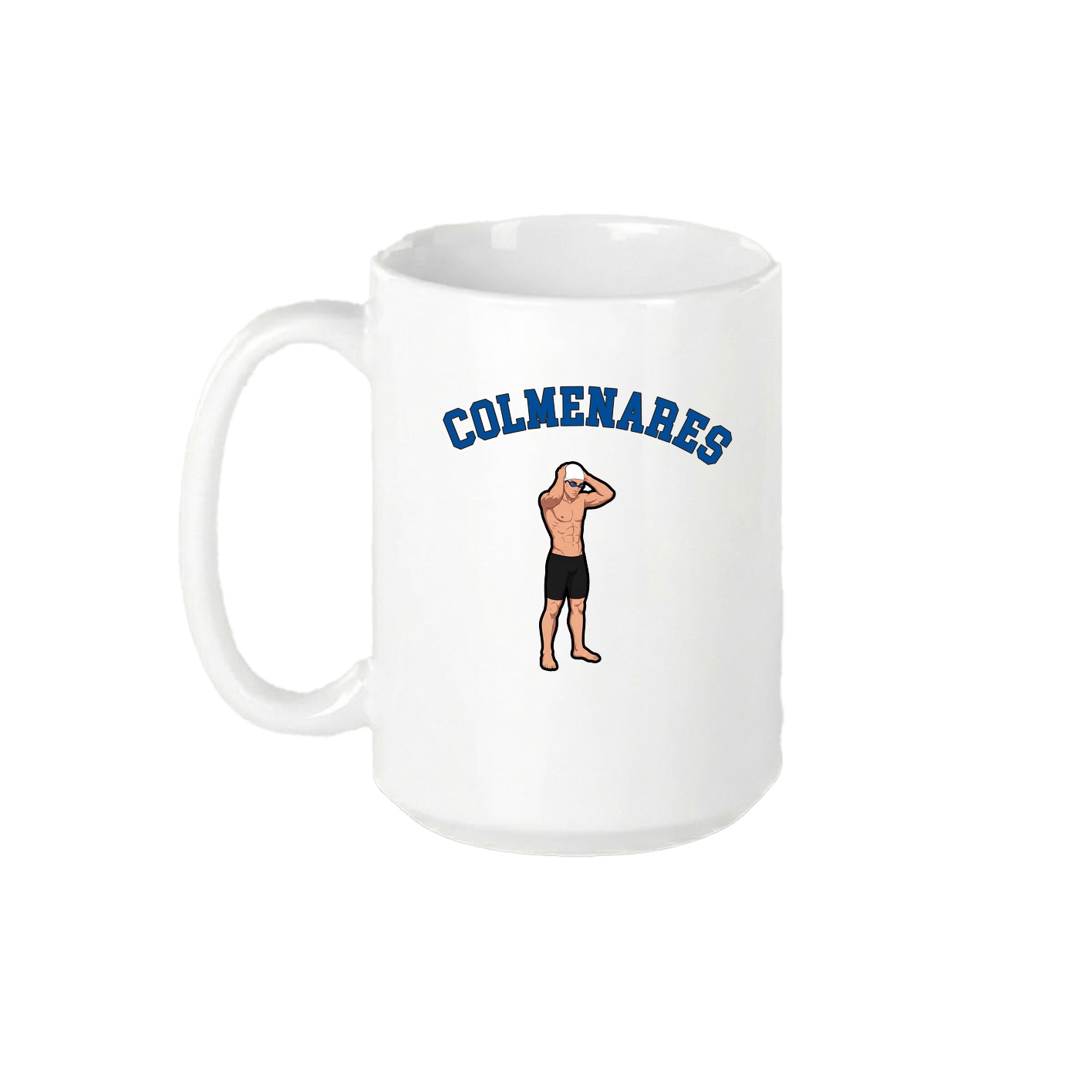 15oz Coffee Mug — Shirsey Arch in White