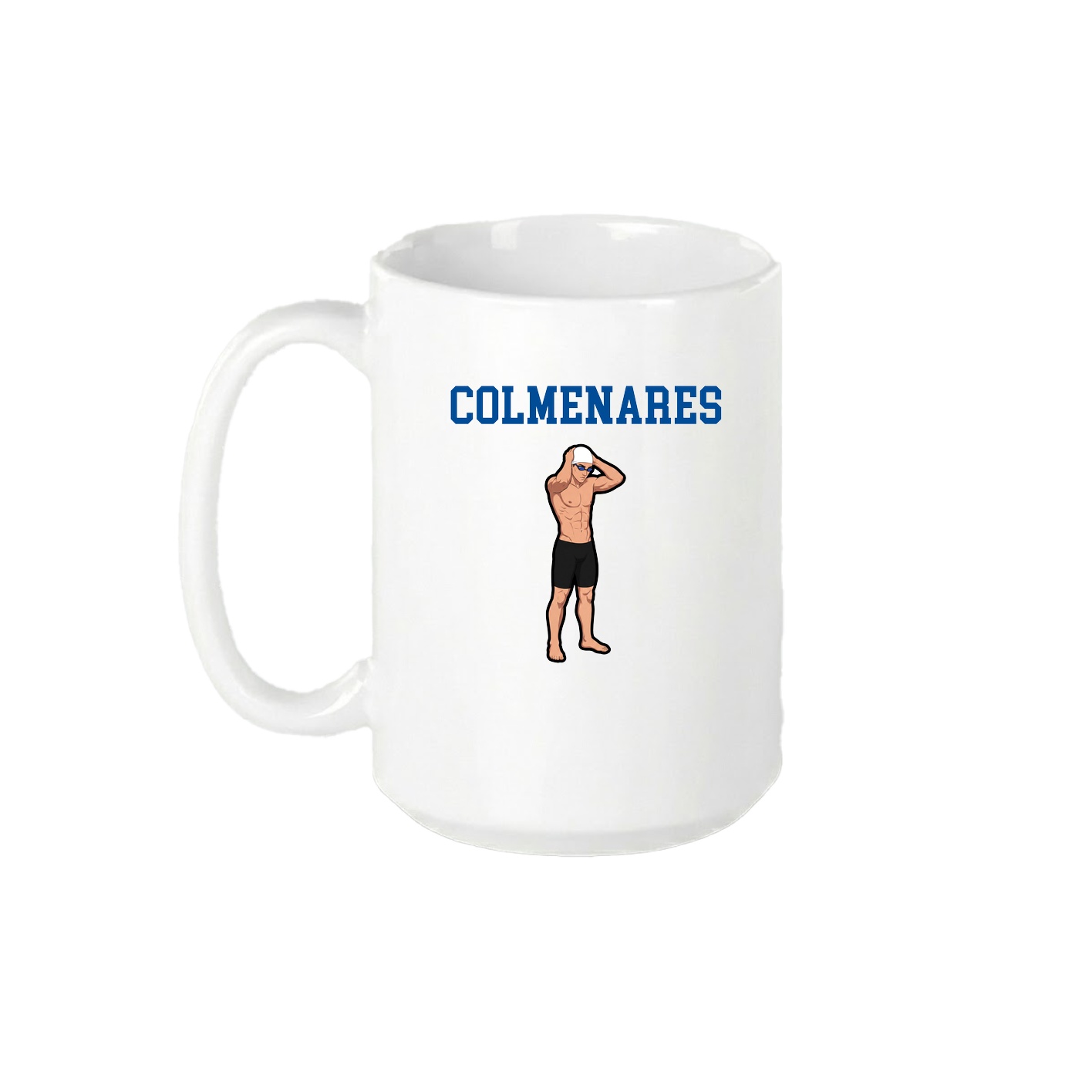 15oz Coffee Mug — Shirsey in White
