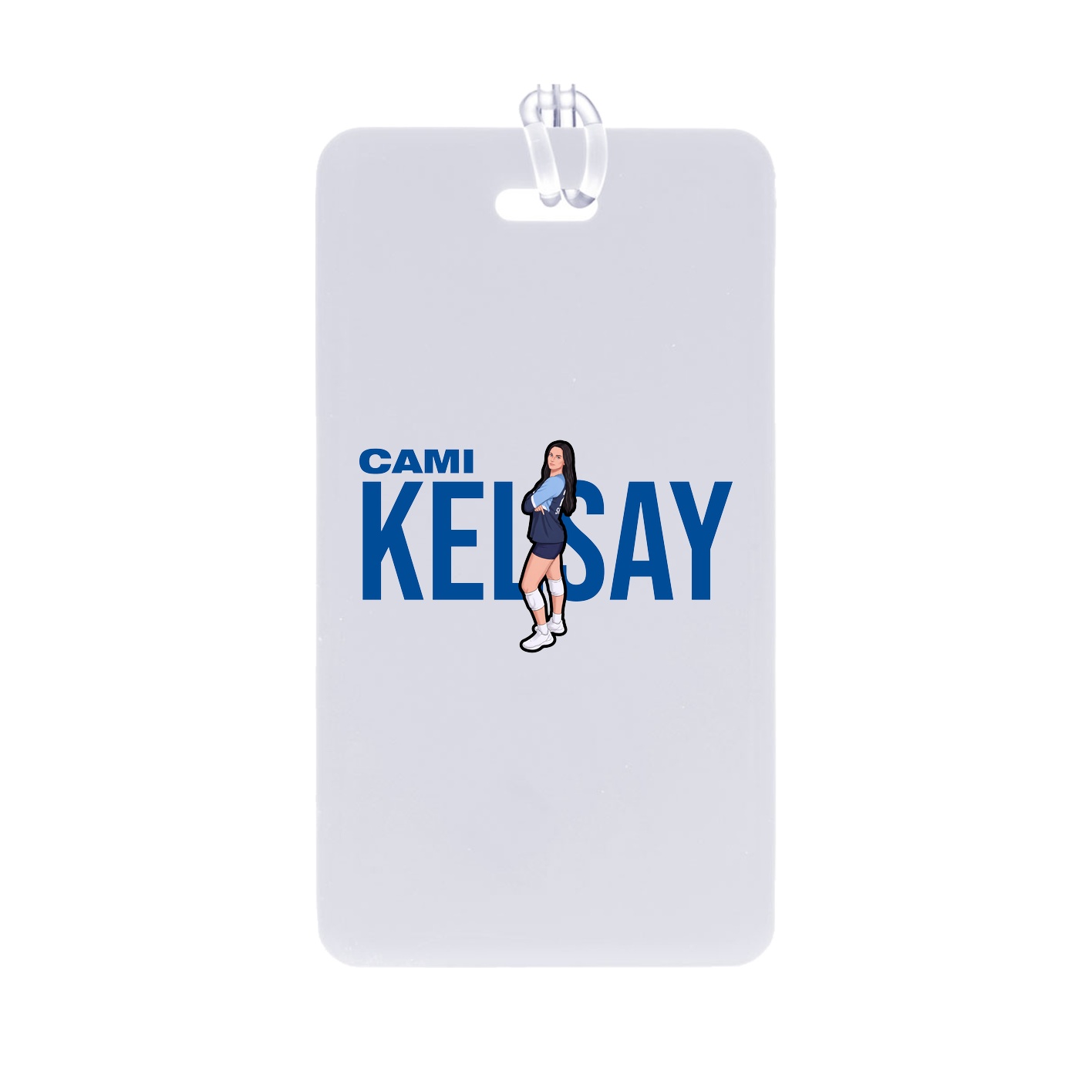 Bag Tag — Player Name in Classic