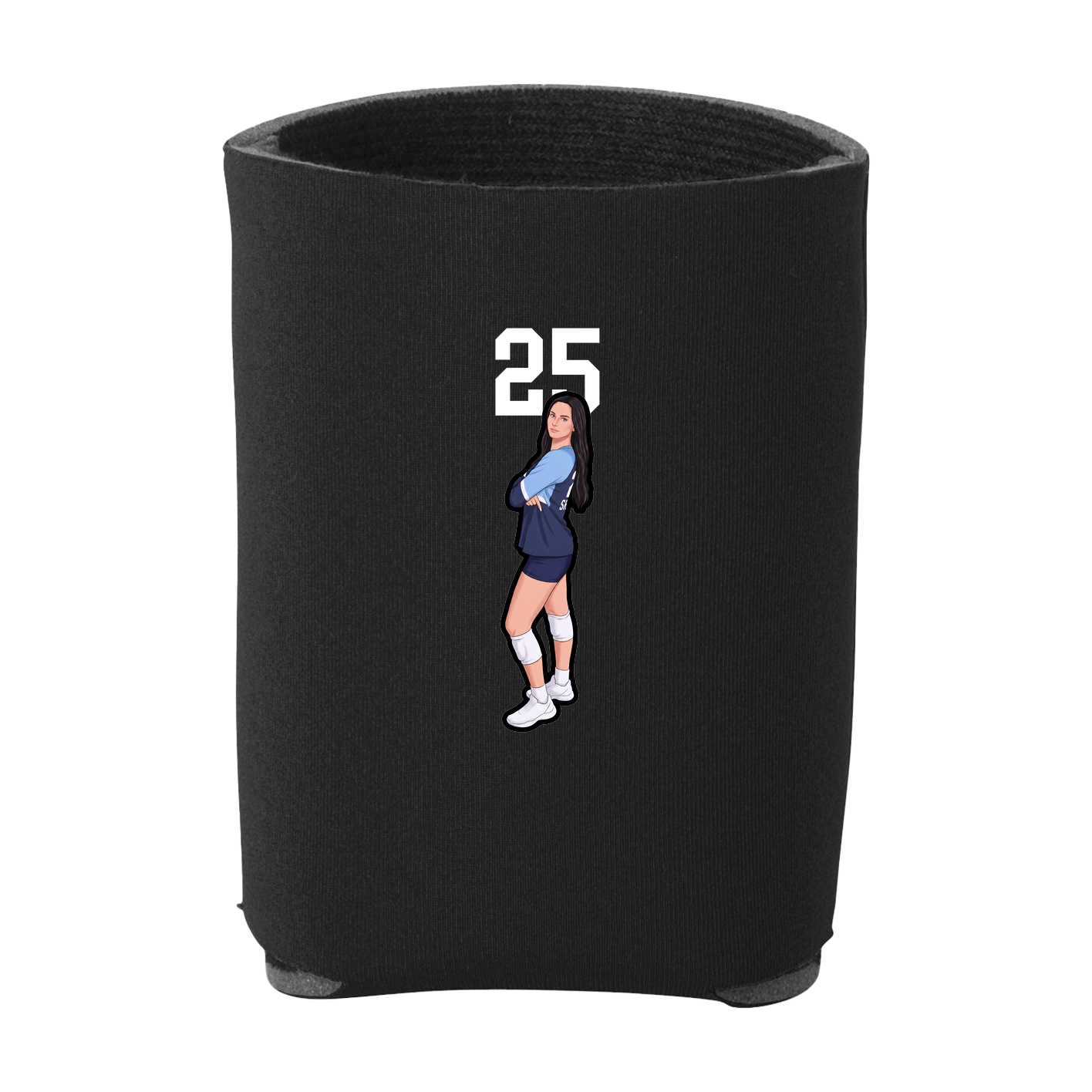 Can Holder — Number Top in Black