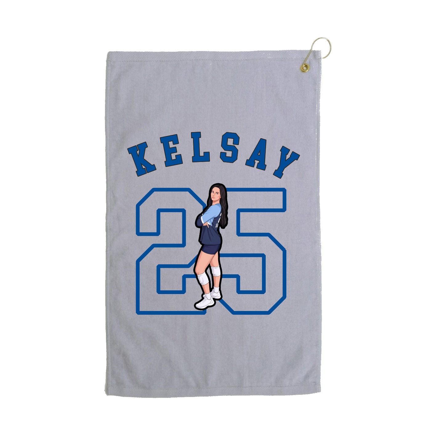 Golf Towel — Shirsey Arch in Grey