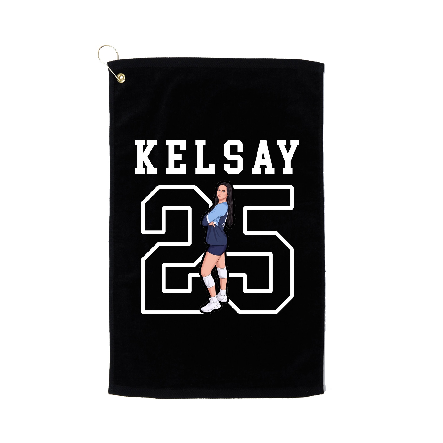 Golf Towel — Shirsey in Black