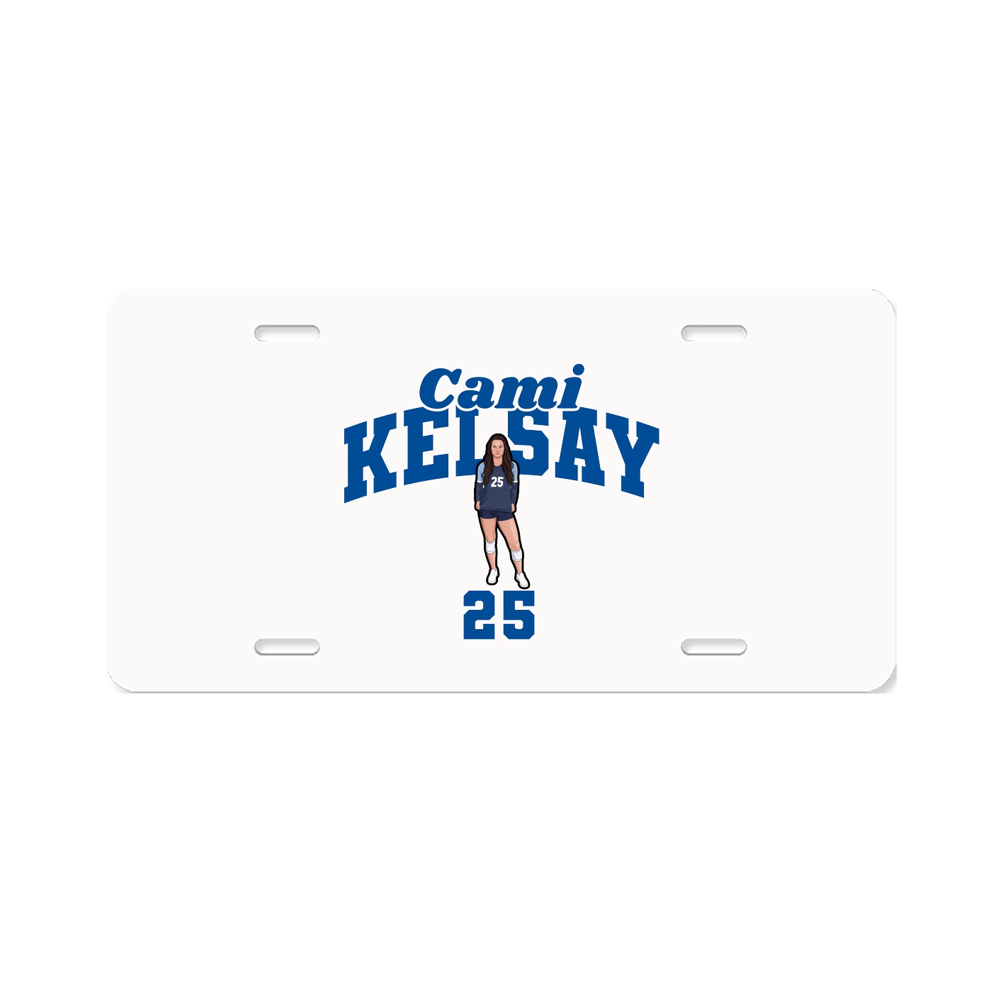License Plate — Signature Arch in Classic